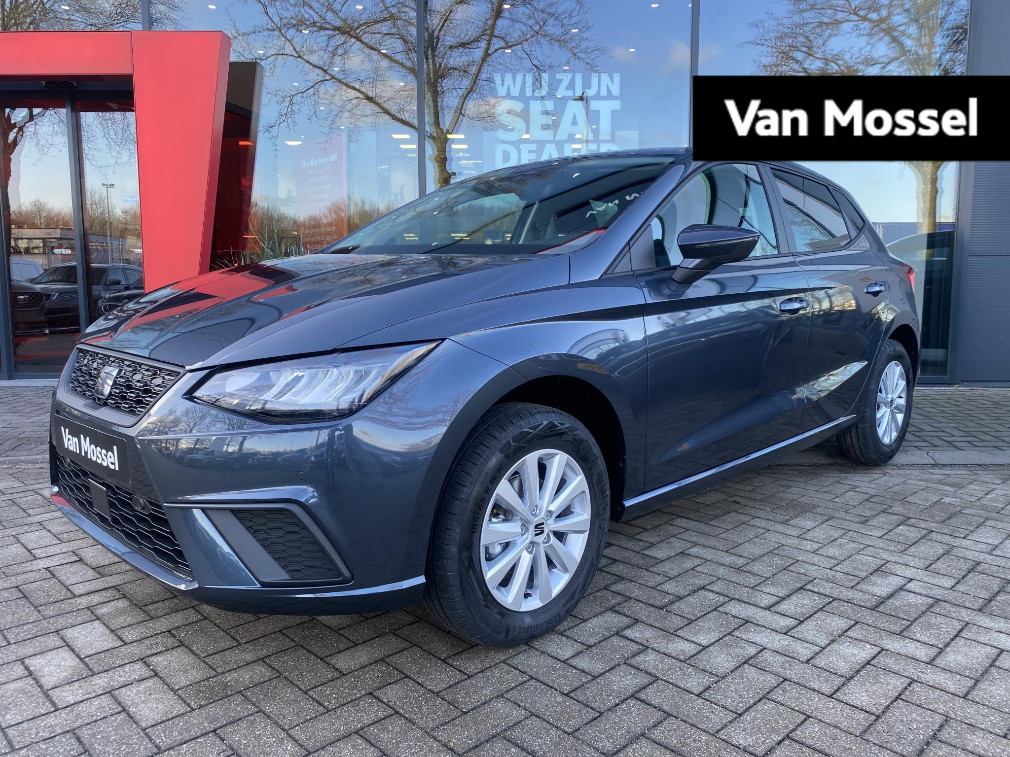 SEAT Ibiza 1.0 TSI Style Business Connect 95 PK | LED Koplampen | Navigatie | Apple Carplay/Android Auto | Climate Control | Cruise Control | Privacy Glass | Parkeersensoren | Stoelverwarming | Lichtmetalen velgen | DIRECT LEVERBAAR! |