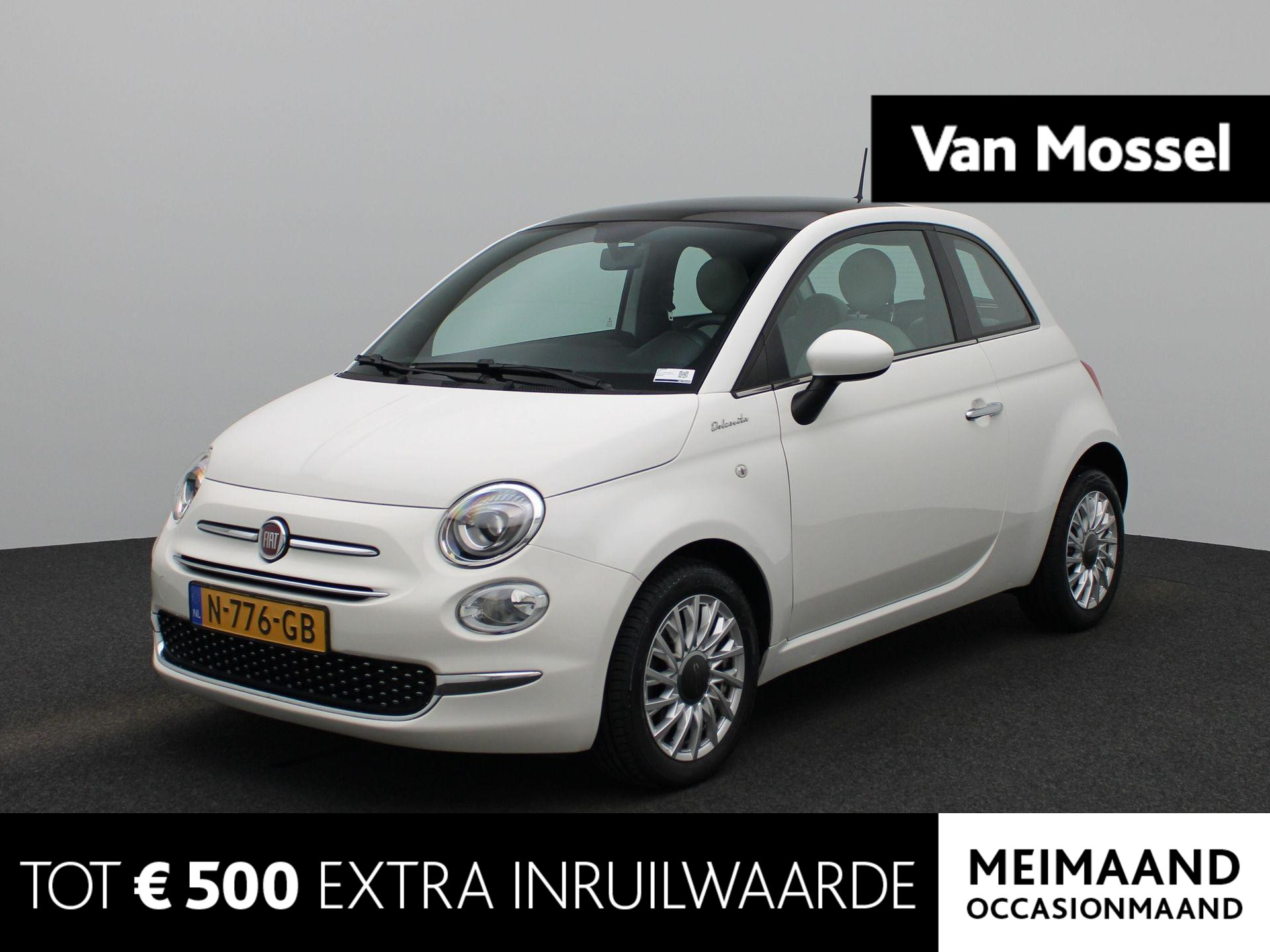 Fiat 500 1.0 Hybrid Dolcevita DAB RADIO | MEDIA SCHERM | PANORAMADAK | HALF LEER | AIRCO |