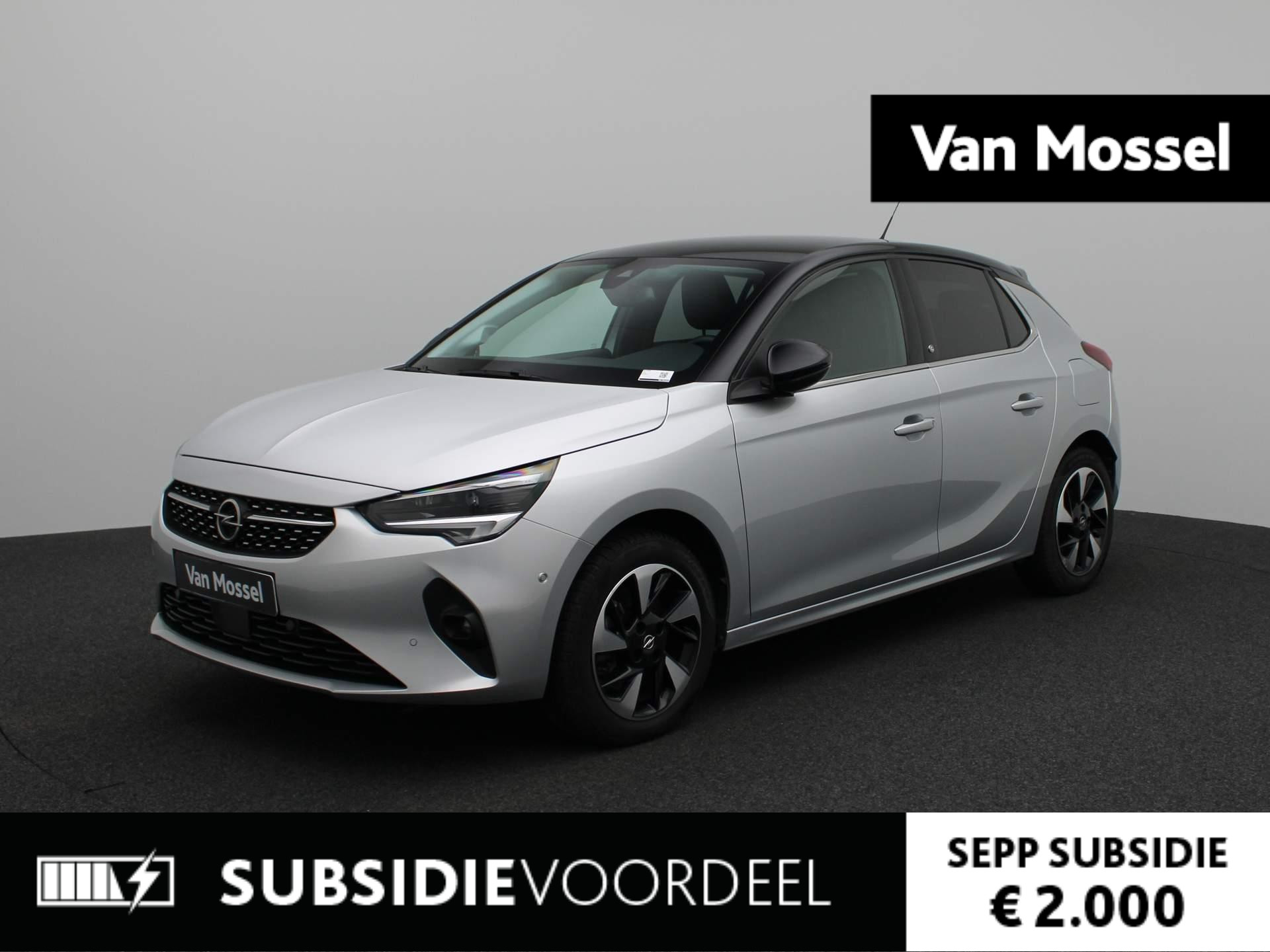 Opel Corsa-e Elegance 50 kWh | Warmte Pomp | Apple-Android Play| Navi | Airco | PDC V+A | Cruise | LED | Camera | Virtual Cockpit | Keyless | Premium-pakket |