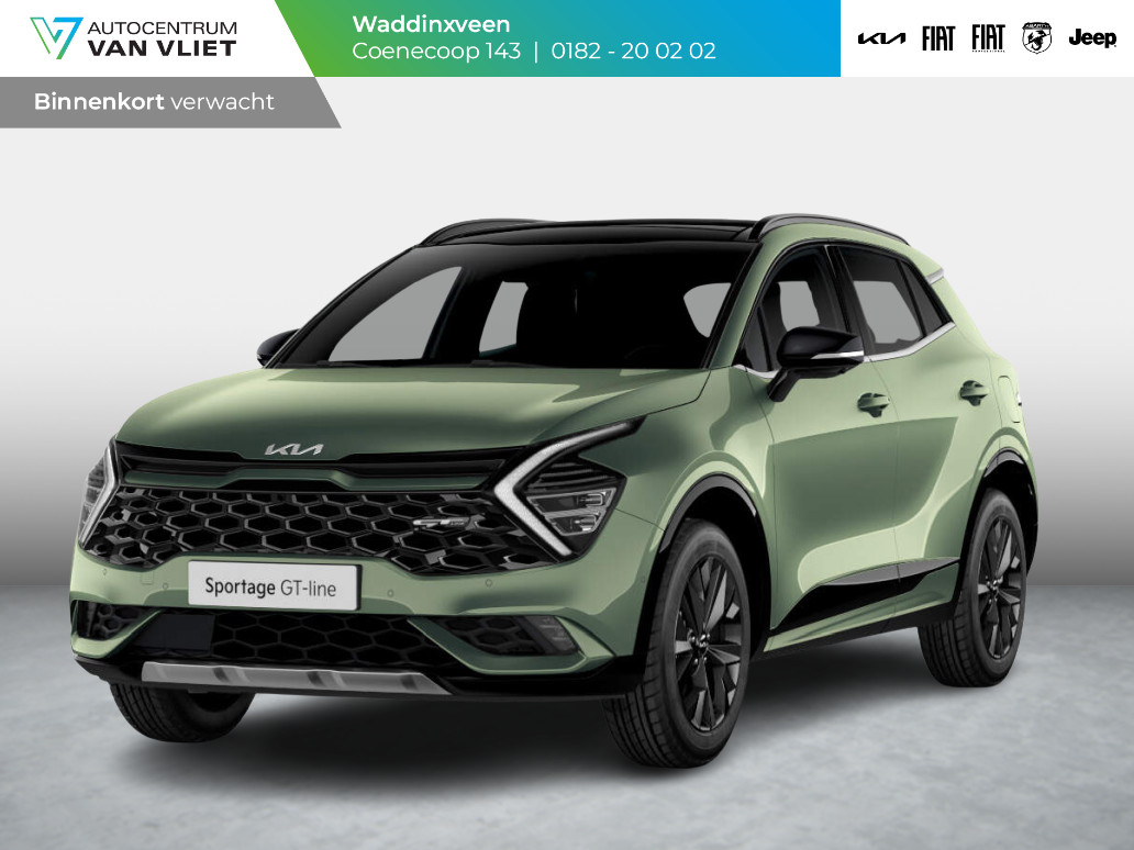 Kia Sportage 1.6 T-GDi Hybrid GT-Line Limited Edition l GT-line exterieur l Navigatie l Keyless go l 18 inch GT velgen l levering Juli l Prijs bij particuliere verkoop incl. inruilpremie