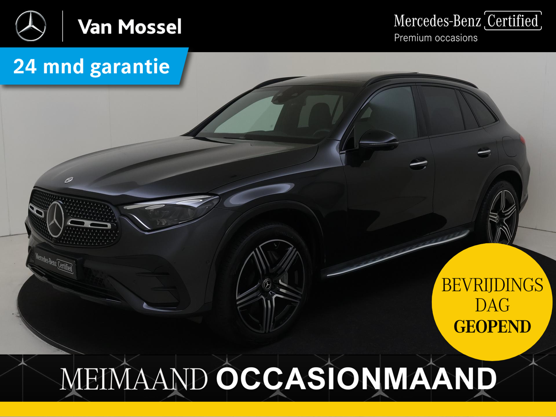 Mercedes-Benz GLC 400e 4MATIC AMG Line / Panorama Dak / Memory Seats / Nappa Leder / Night Pakket / Luchtvering / 360 Camera / Elektr. Trekhaak /