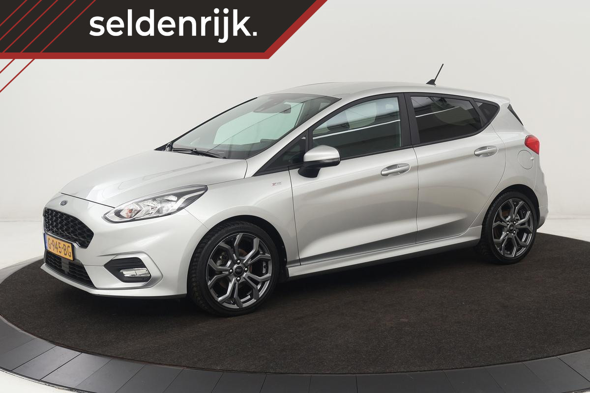 Ford Fiesta 1.0 EcoBoost ST-Line | Carplay | Climate control | PDC | Navigatie | Cruise control | Sportstoelen | DAB | Bluetooth