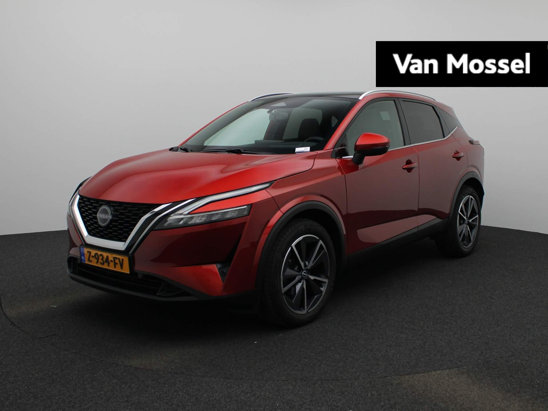 Nissan QASHQAI 1.3 MHEV Xtronic Tekna | Head-up display | Leder/stof interieur | 19" Lichtmetalen velgen | Carplay/Android auto