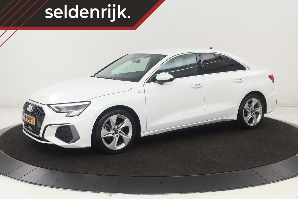 Audi A3 35 TFSI S edition | Adaptive cruise | Carplay | Sportstoelen | Virtual Cockpit | Full LED | Navigatie | Climate control | S Line
