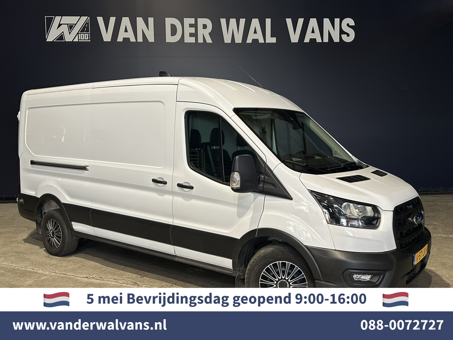 Ford Transit 2.0 TDCI 131pk Automaat L3H2 Euro6 Airco | Cruisecontrol | Verwarmde voorruit | Parkeersensoren Bijrijdersbank