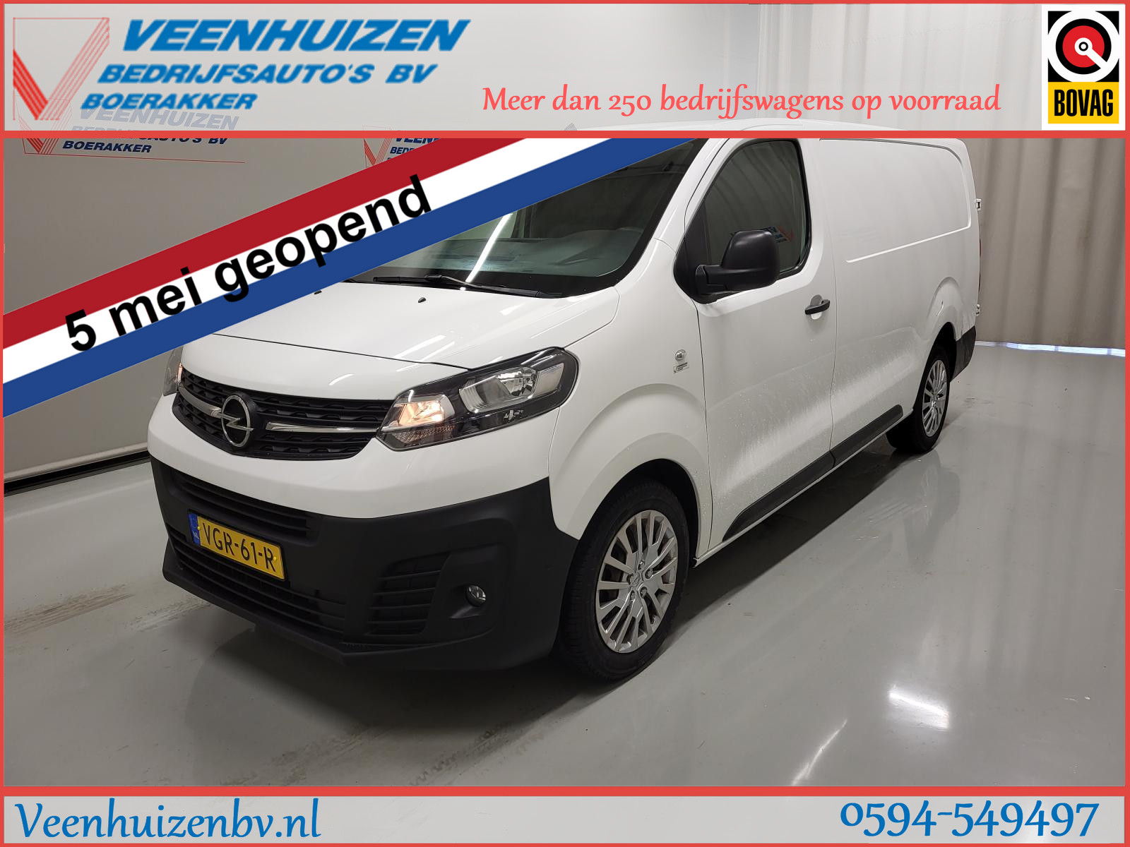 Opel Vivaro 1.5CDTI L3/H1 Euro 6!