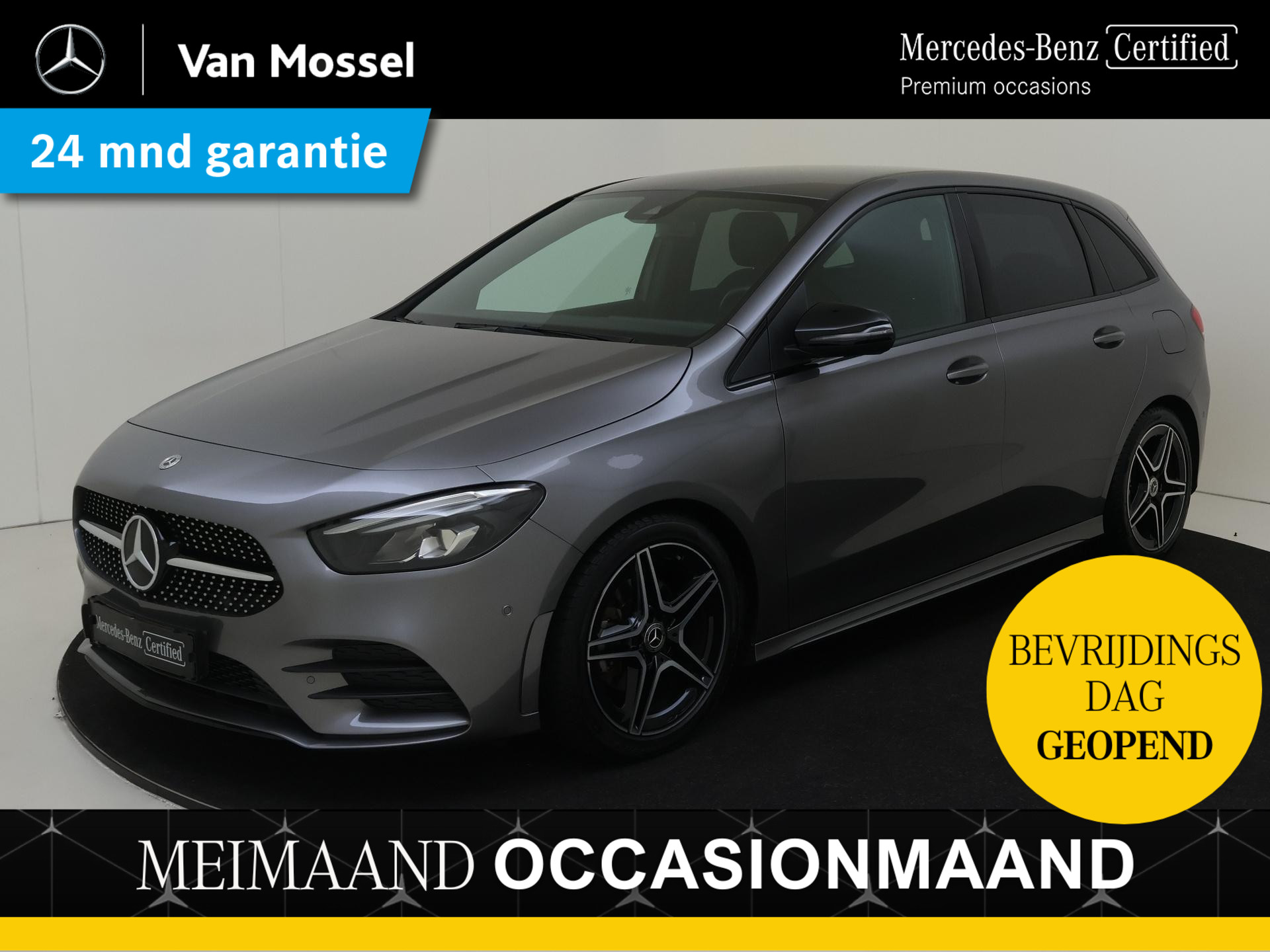Mercedes-Benz B-Klasse 180 AMG Line /  Stoelverwarming / Achteruitrijcamera / Night-Pakket /
