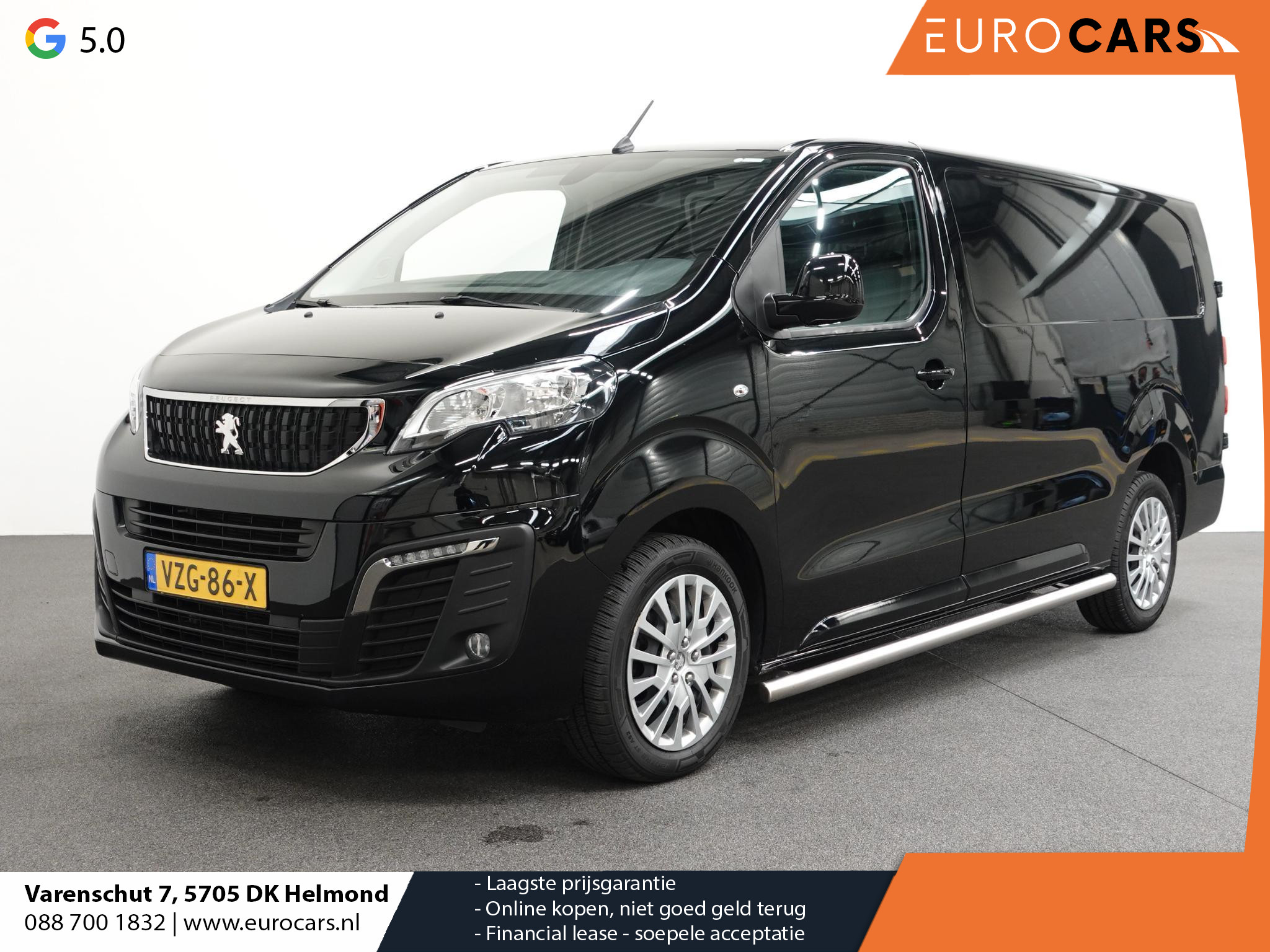 Peugeot Expert 2.0 BlueHDI 145PK L3 Automaat Airco Cruise Navigatie Trekhaak Carplay