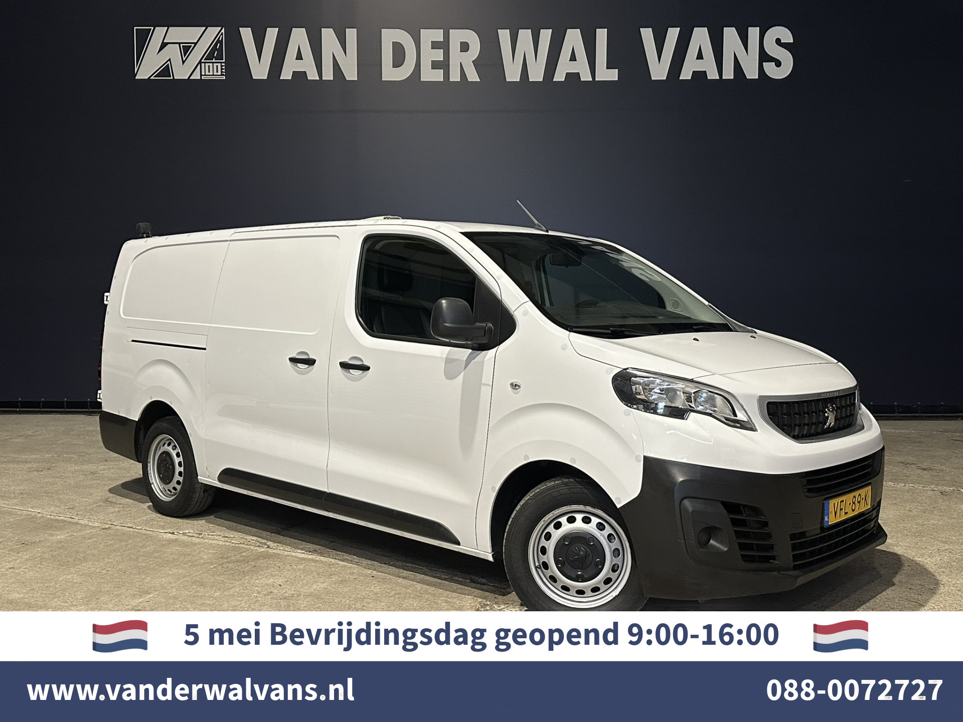 Peugeot Expert 2.0 BlueHDI 123pk L3H1 inrichting Euro6 Airco | Cruisecontrol | 2500kg Trekhaak Parkeersensoren