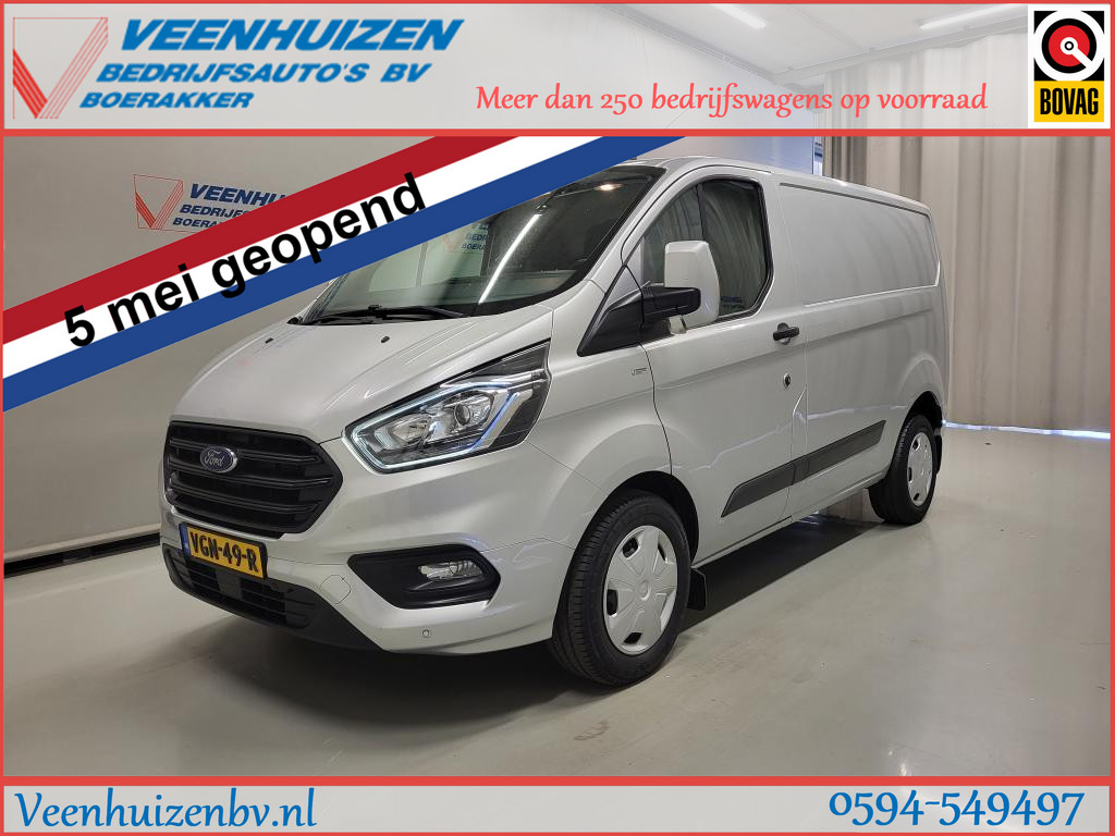 Ford Transit Custom 2.0TDCI 130pk Automaat Trekhaak Euro 6!