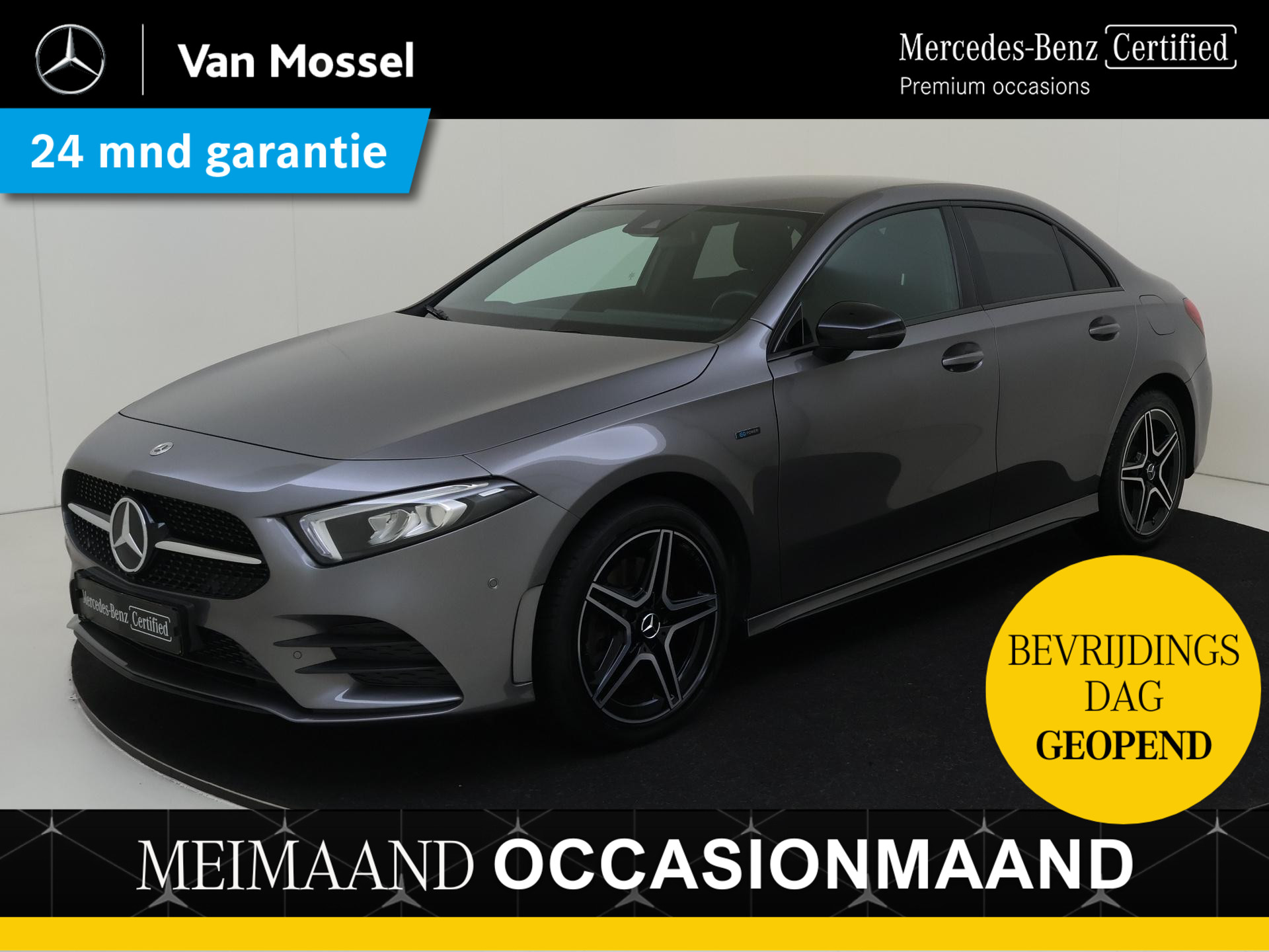 Mercedes-Benz A-Klasse 250 e / Stoelverwarming / Achteruitrijcamera / Night-Pakket / Sfeerverlichting /