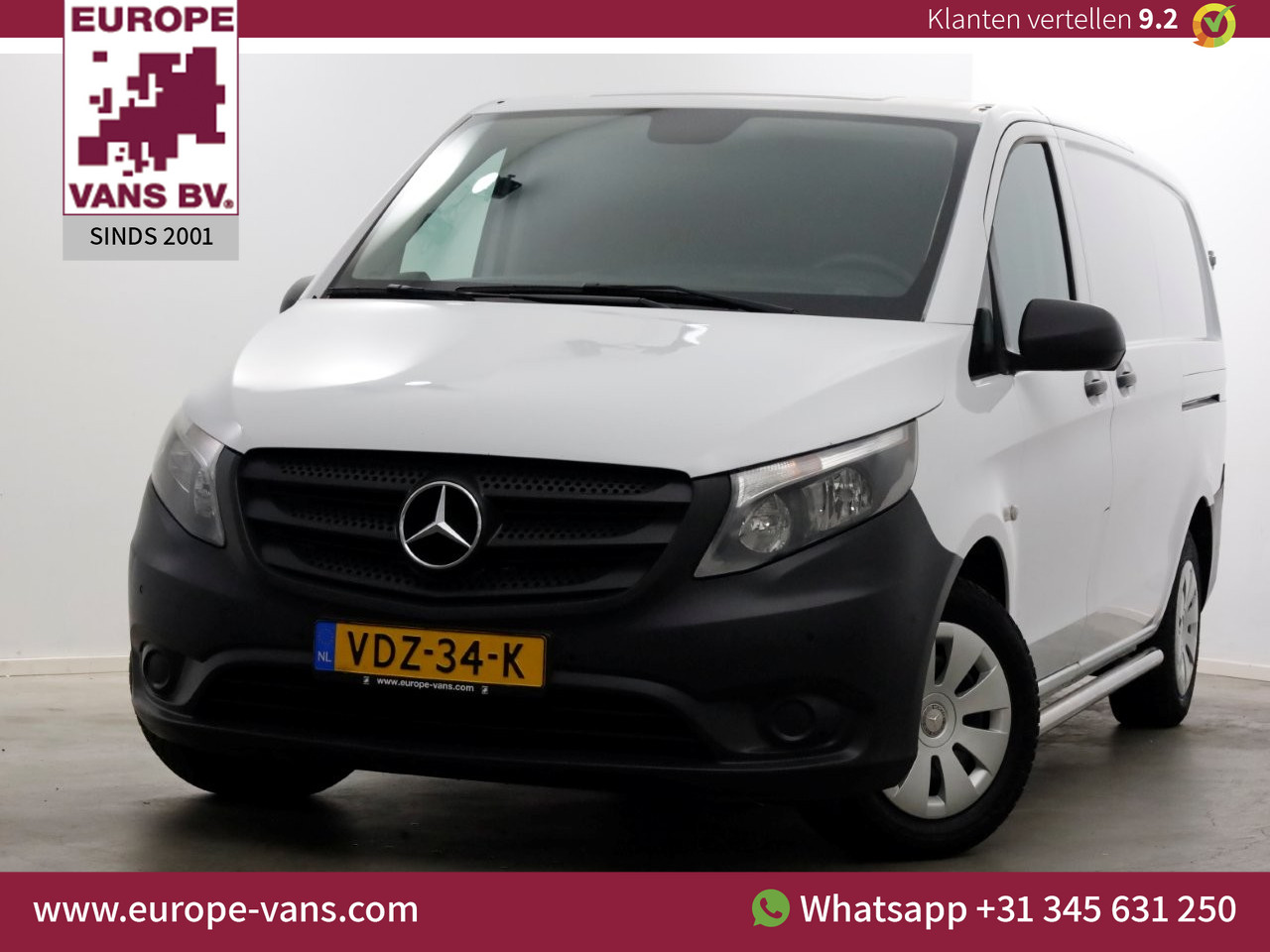 Mercedes-Benz Vito 114 CDI 136pk RWD Lang 7G Automaat Navi/Camera 2x Schuifdeur 01-2020