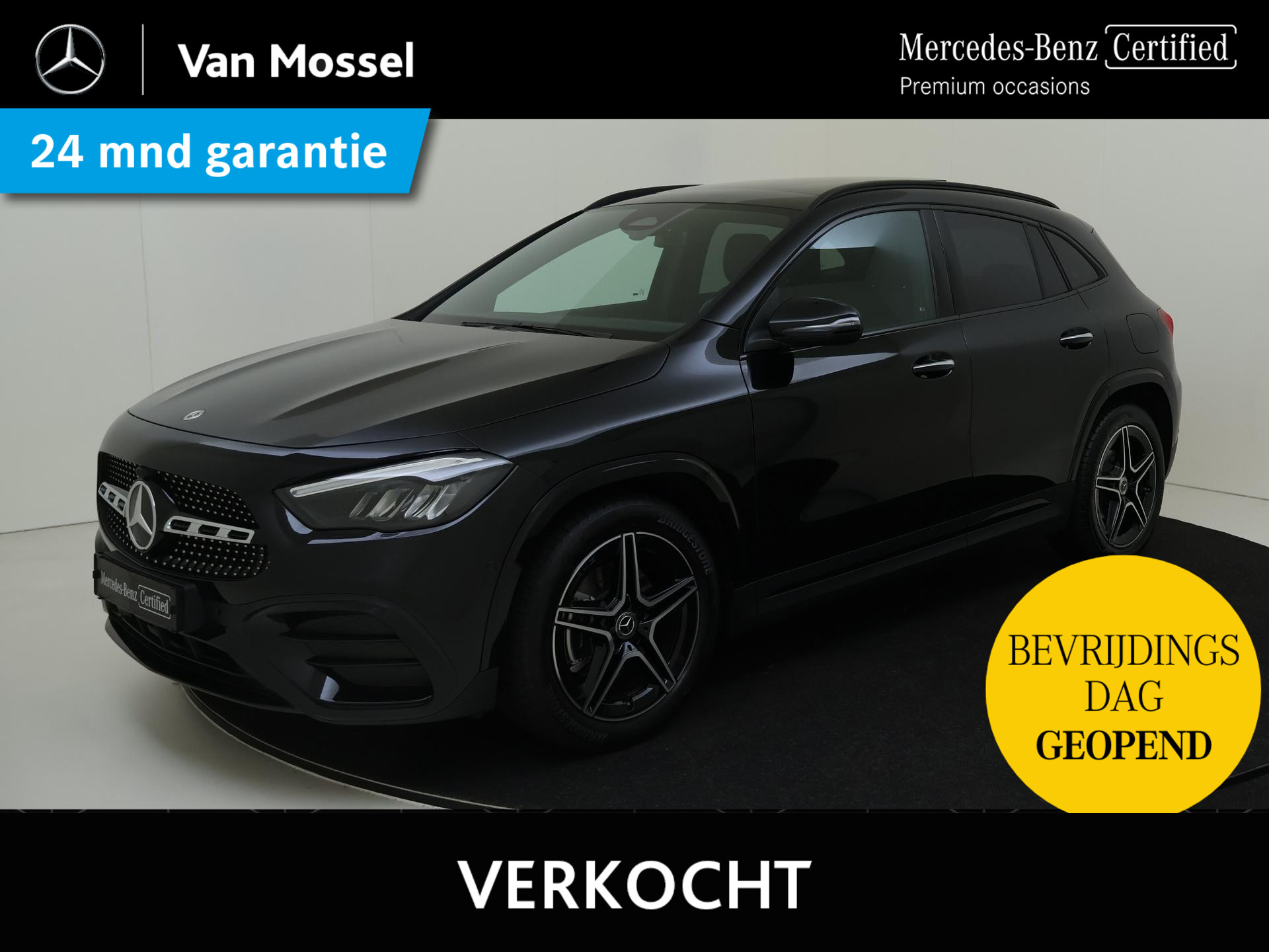 Mercedes-Benz GLA 180 AMG Line / Stoelverwarming / Achteruitrijcamera / Panaroma-schuifdak /