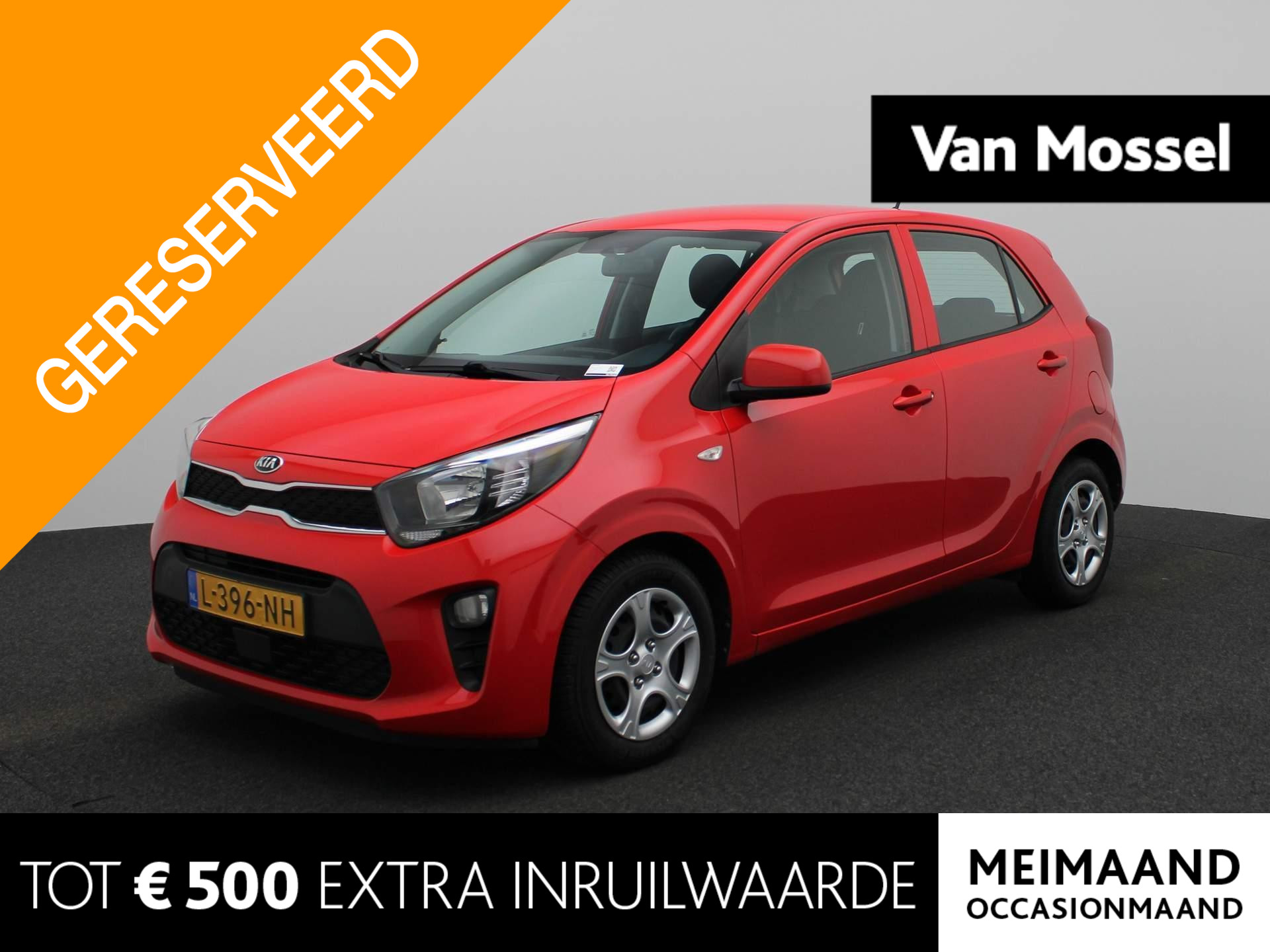 Kia Picanto 1.0 DPi ComfortLine | Airco | Hill hold functie | Start/stop systeem | Anti doorSlip Regeling | Achterbank in delen neerklapbaar | Mp3-speler / Bluetooth | 12 Maanden BOVAG Garantie |