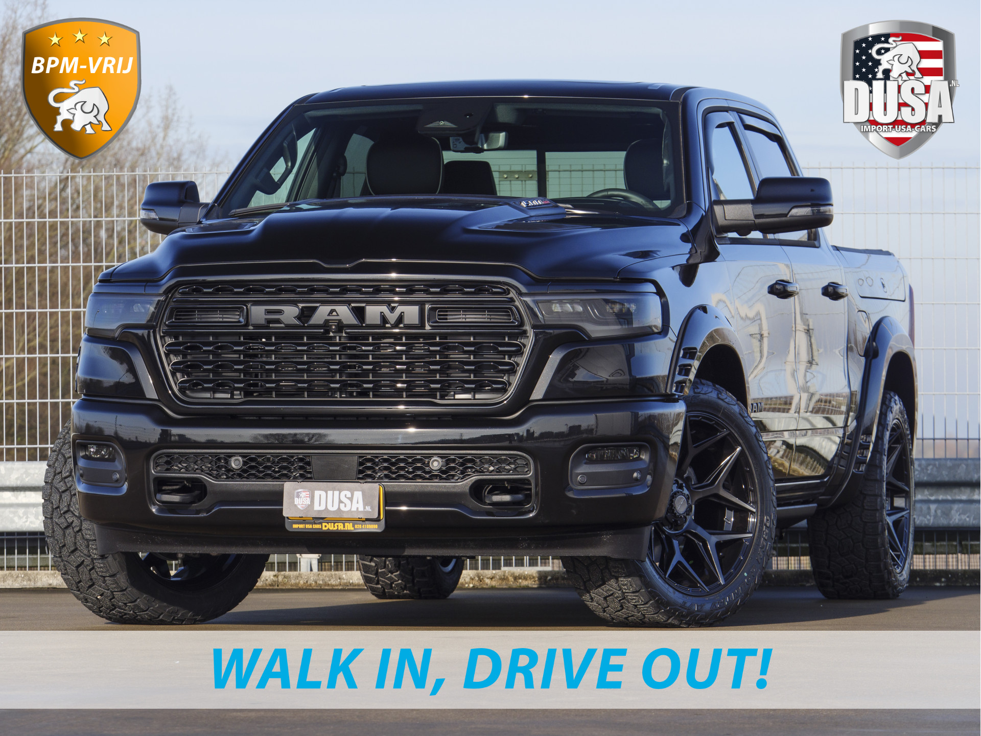 Dodge Ram 1500 | Limited | Night | 3.0L Twin-Turbo I6 | High Output | BPM-VRIJ | Passenger Display | 14,4 Touch Screen |  LPG | RAMBOX Getoonde accessoires zijn verkrijgbaar tegen meerprijs