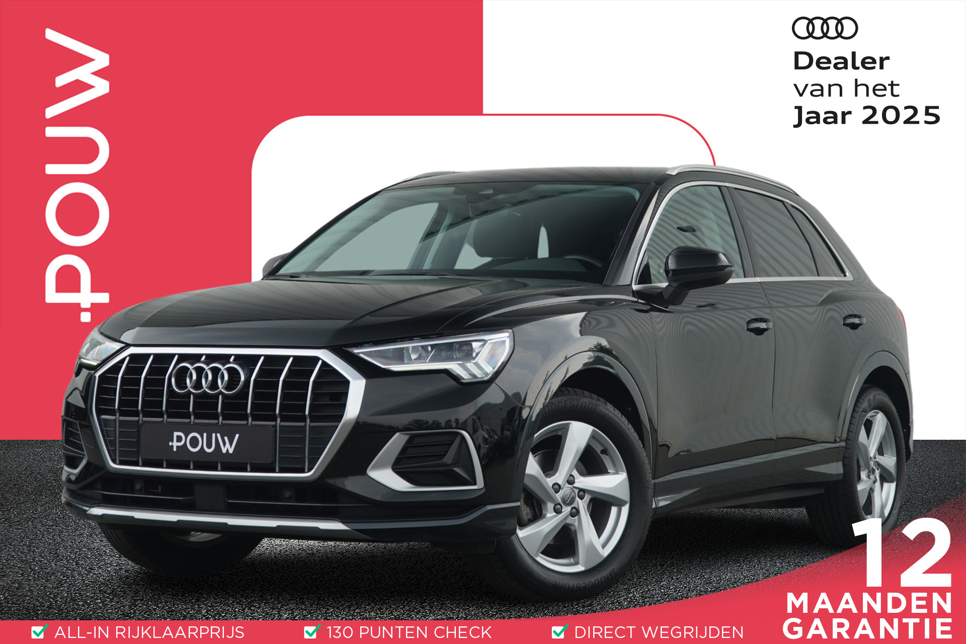 Audi Q3 35 TFSI 150pk S-tronic Business Edition | Trekhaak | Adaptive Cruise | Stoelverwarming