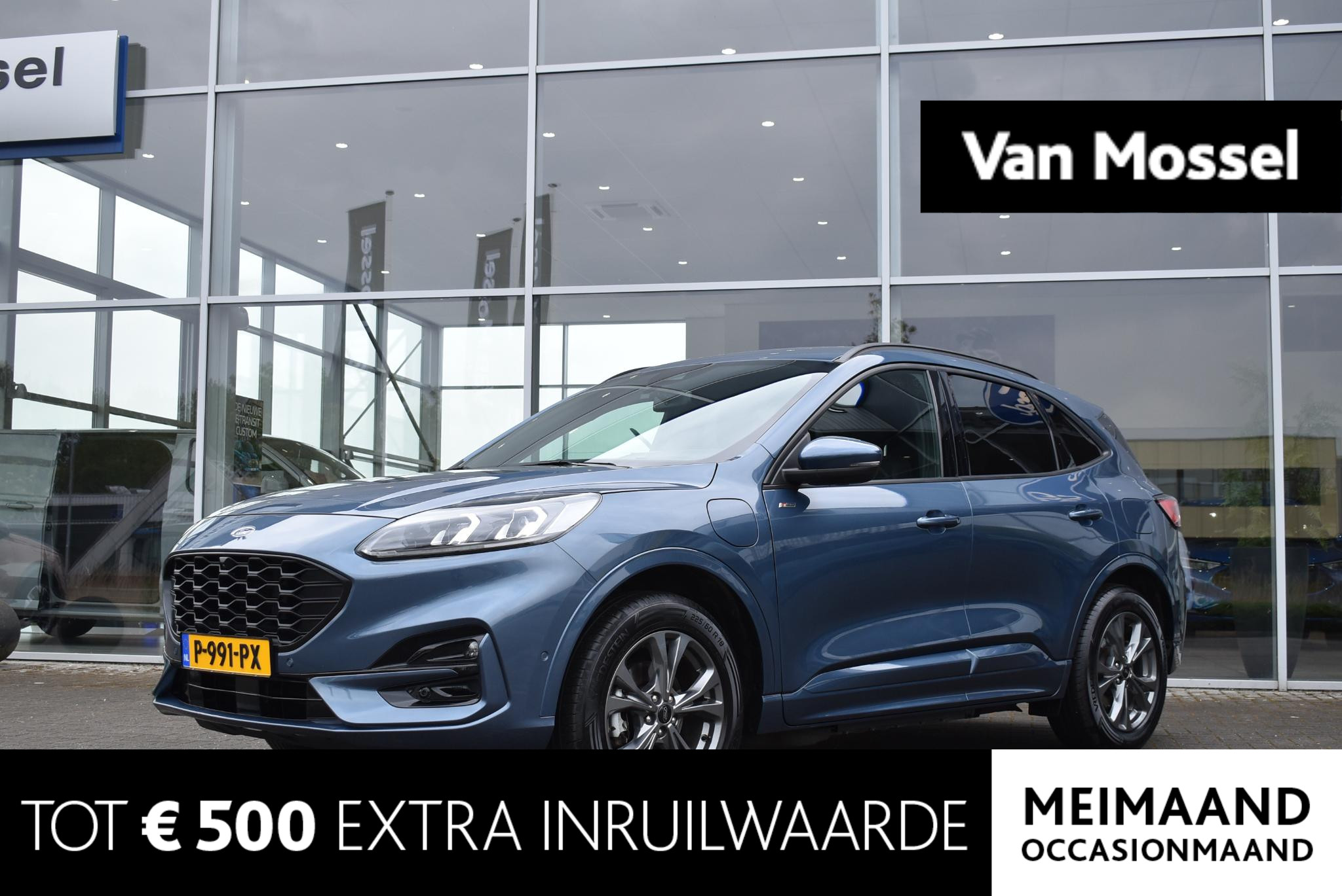 Ford Kuga 2.5 PHEV ST-Line X | Climate Control | Adaptieve Cruise Control | Winterpakket | Head-Up Display | Elektrisch Wegklapbare Trekhaak | Elektrisch Bedienbare Kofferklep | Apple Carplay/Android Auto |
