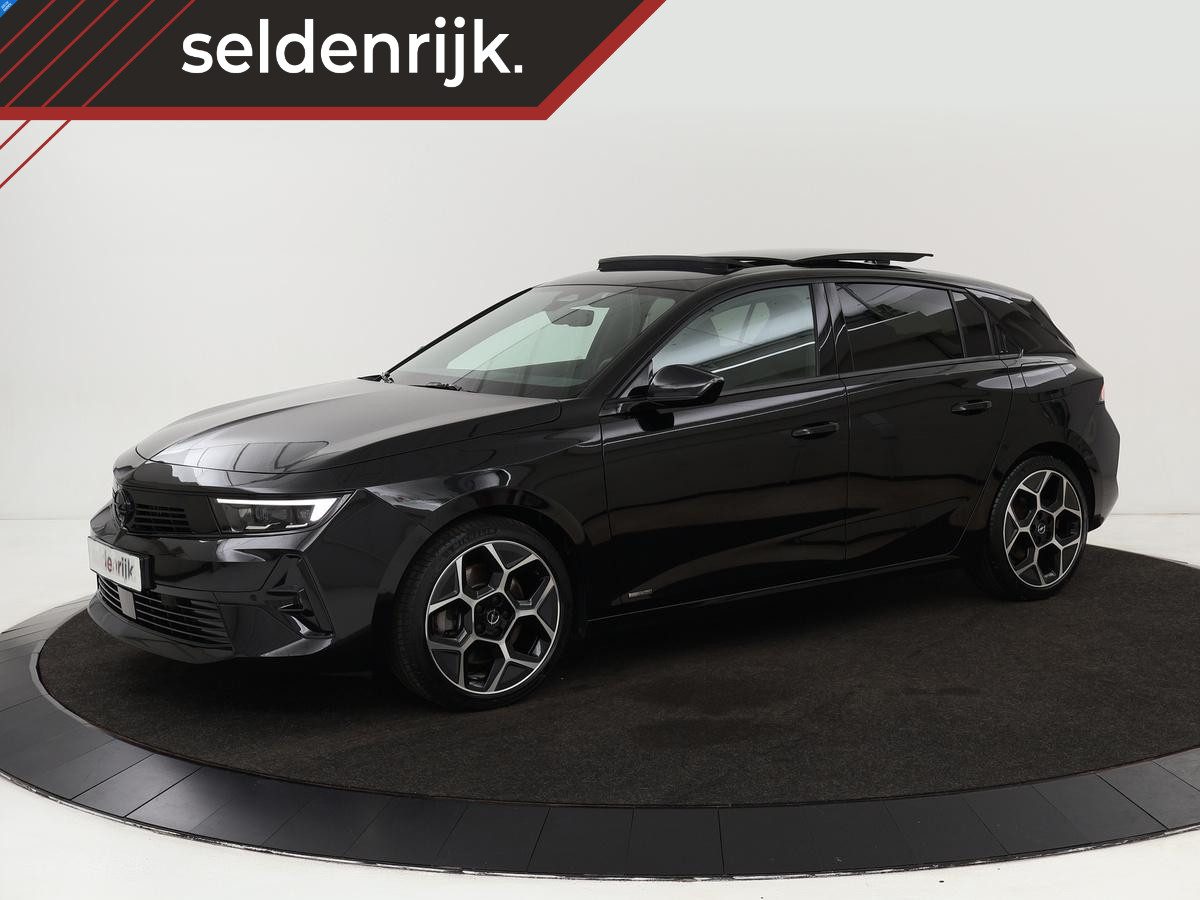 Opel Astra 1.6 Turbo Plug In Hybrid Ultimate GS | Panoramadak | Stoelventilatie | Head-Up | Leder | Massage | Trekhaak | Adaptive cruise | 360 camera | Full LED | Achterbankverwarming