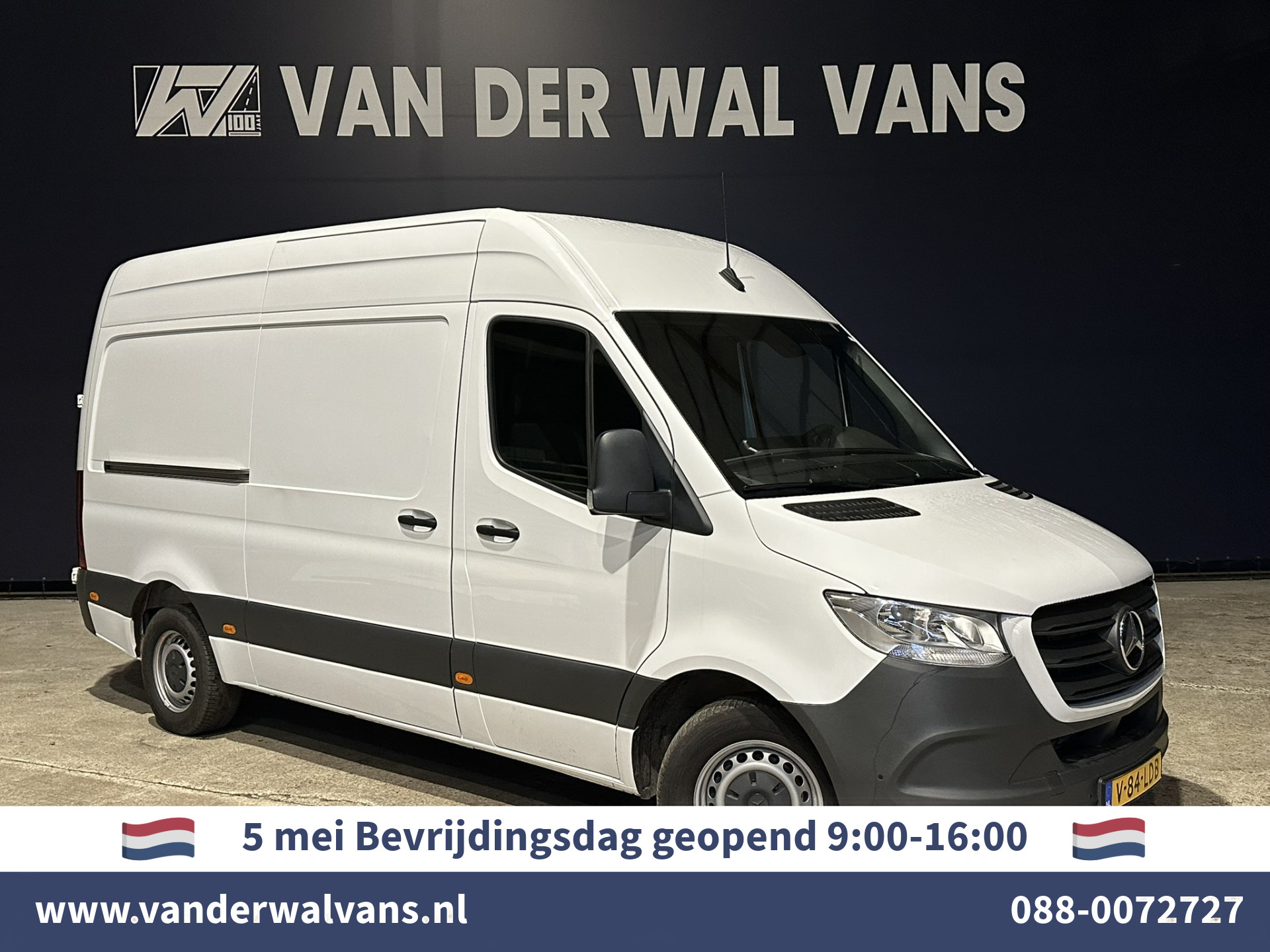 Mercedes-Benz Sprinter 317 CDI 170pk 9G-Tronic Automaat L2H2 Fabrieksgarantie Euro6 Airco | Camera | Navigatie Cruisecontrol, Parkeersensoren, Stoelverwarming, Bijrijdersbank