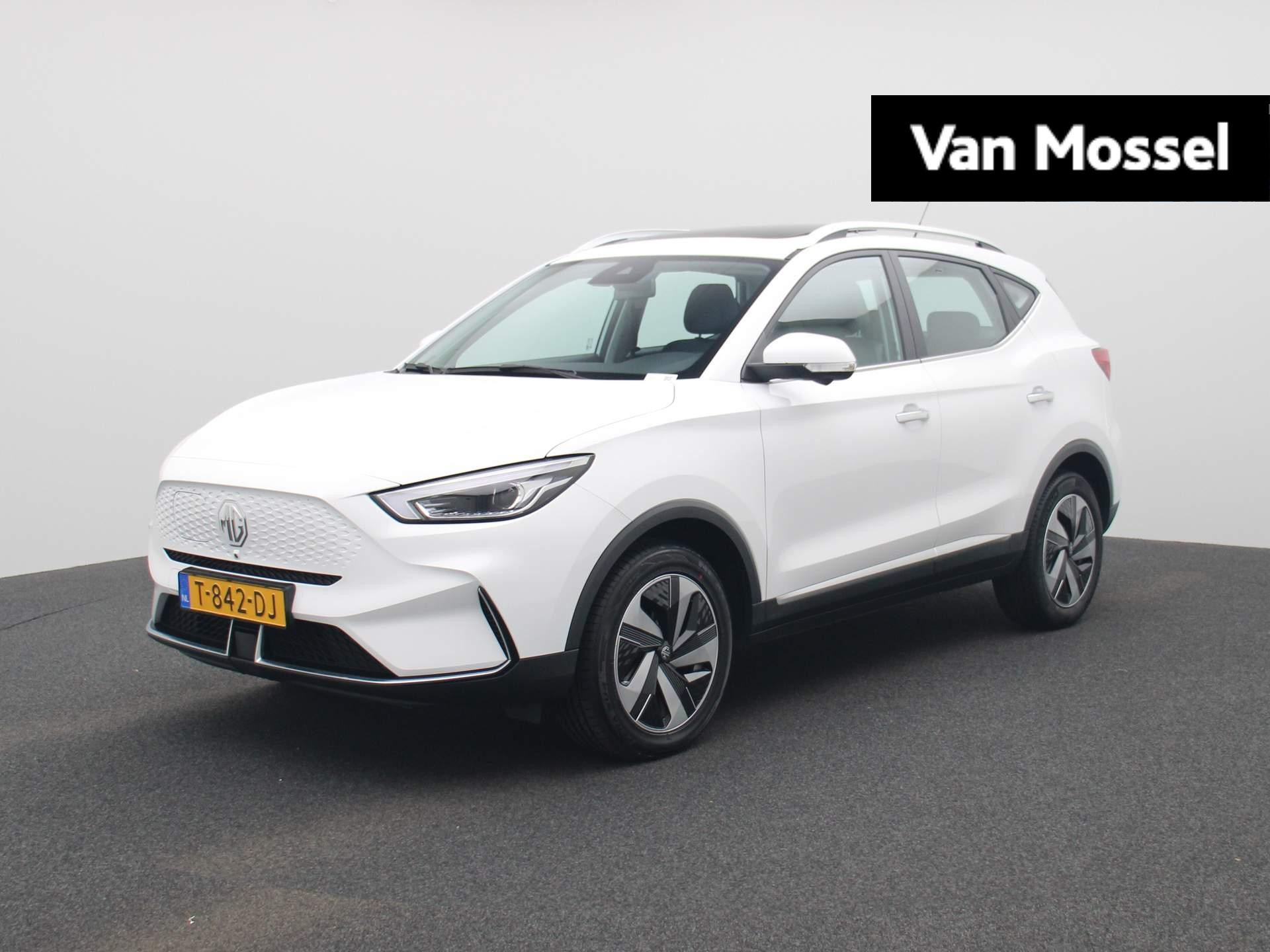 MG ZS-EV Standard Range Luxury 50 kWh | Leder | Navi | ECC | Schuifdak | LED | Cam |