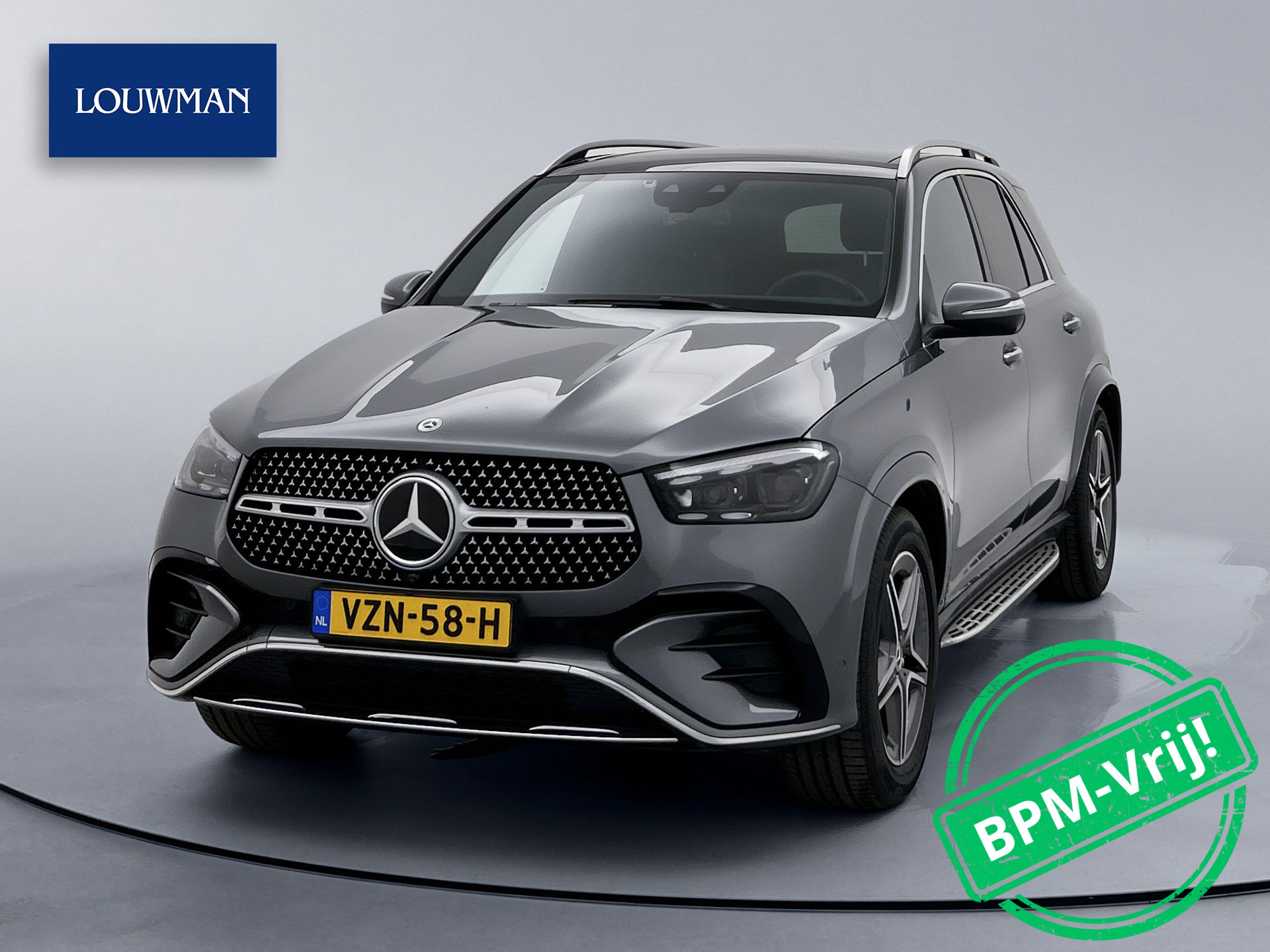 Mercedes-Benz V-Klasse GLE 450 D AMG V6 4MATIC Grijs kenteken Burmester Luchtvering Adapt Cruise Control Panorama Luchtvering