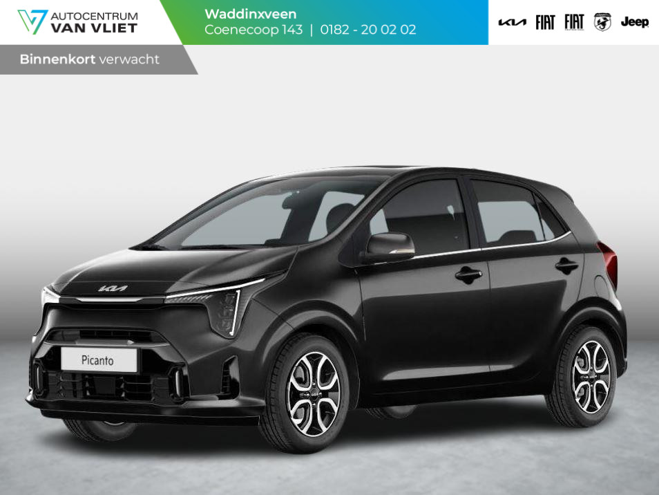 Kia Picanto 1.0 DPI ExecutiveLine | MY25 | Navi | Clima | Cruise | 15" | LED | Camera | BSM | Stoel/Stuur verwarming | Apple Carplay | Private Lease € 344,-