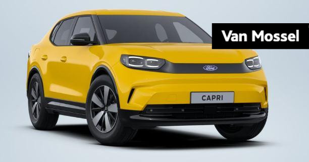 Ford Capri Extended Range RWD 77 kWh | 627KM ACTIERADIUS | NU MET €2.400,00 KORTING! | 19 INCH | BLIS | ADAPT. CRUISE CONTROL | VIVID YELLOW |