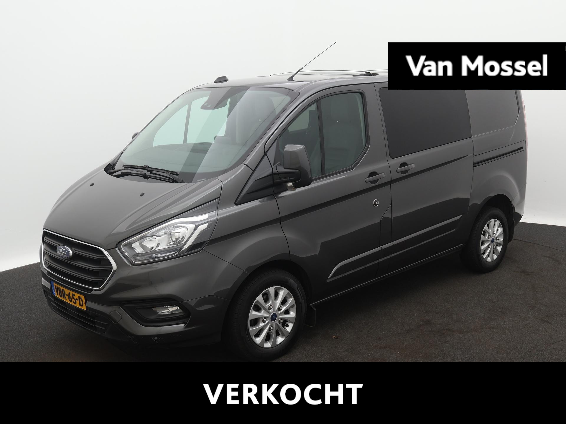 Ford Transit Custom 300 2.0 TDCI L1H1 Limited DC Automaat Leder interieur Dubbele cabine Lanewarning