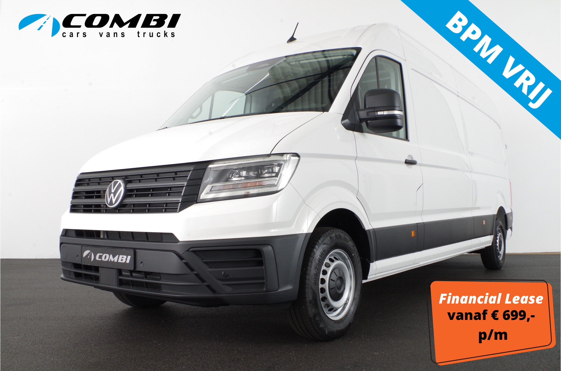 Volkswagen Crafter 35t 2.0 TDI L4H3 Highline > Nieuw type en BPM vrij 2024!/camera/LED koplampen/comfort stoel... | 2979 | Lease ook mogelijk!