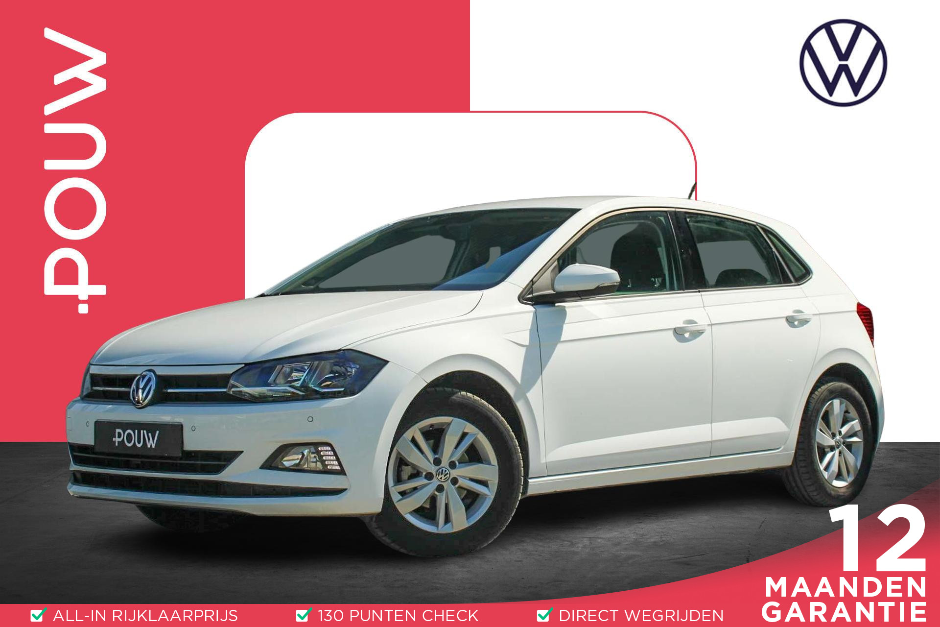 Volkswagen Polo 1.0 TSI 95pk Comfortline | Stoelverwarming | LM Velgen | Apple Carplay & Android Auto