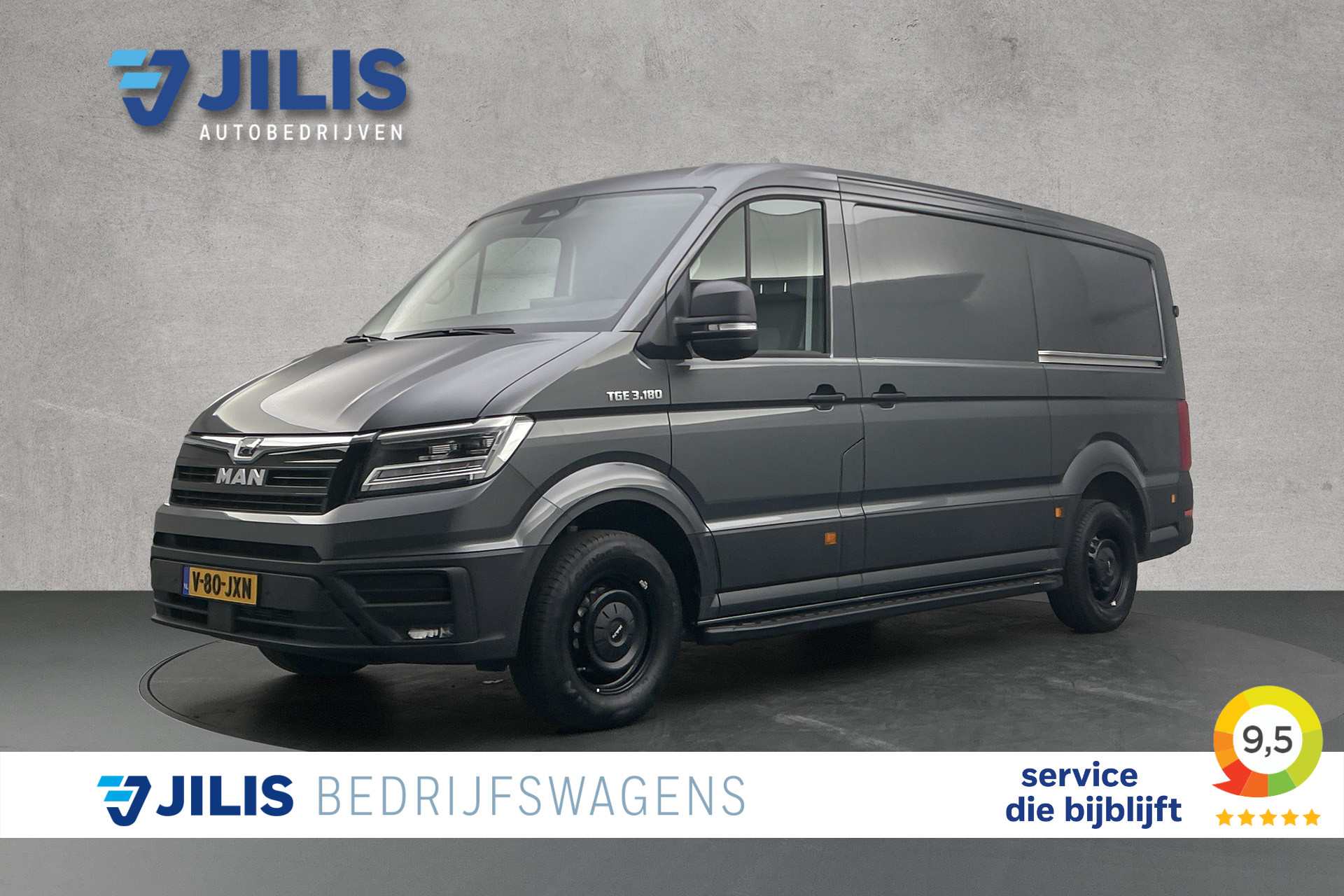 MAN TGE 2.0 180PK L3H2 | Nieuw model | Dubbele schuifdeur | Navigatie | Camera | Adaptief cruise control | LED | Lederen bekleding | Trekhaak | Betimmering | Trekhaak