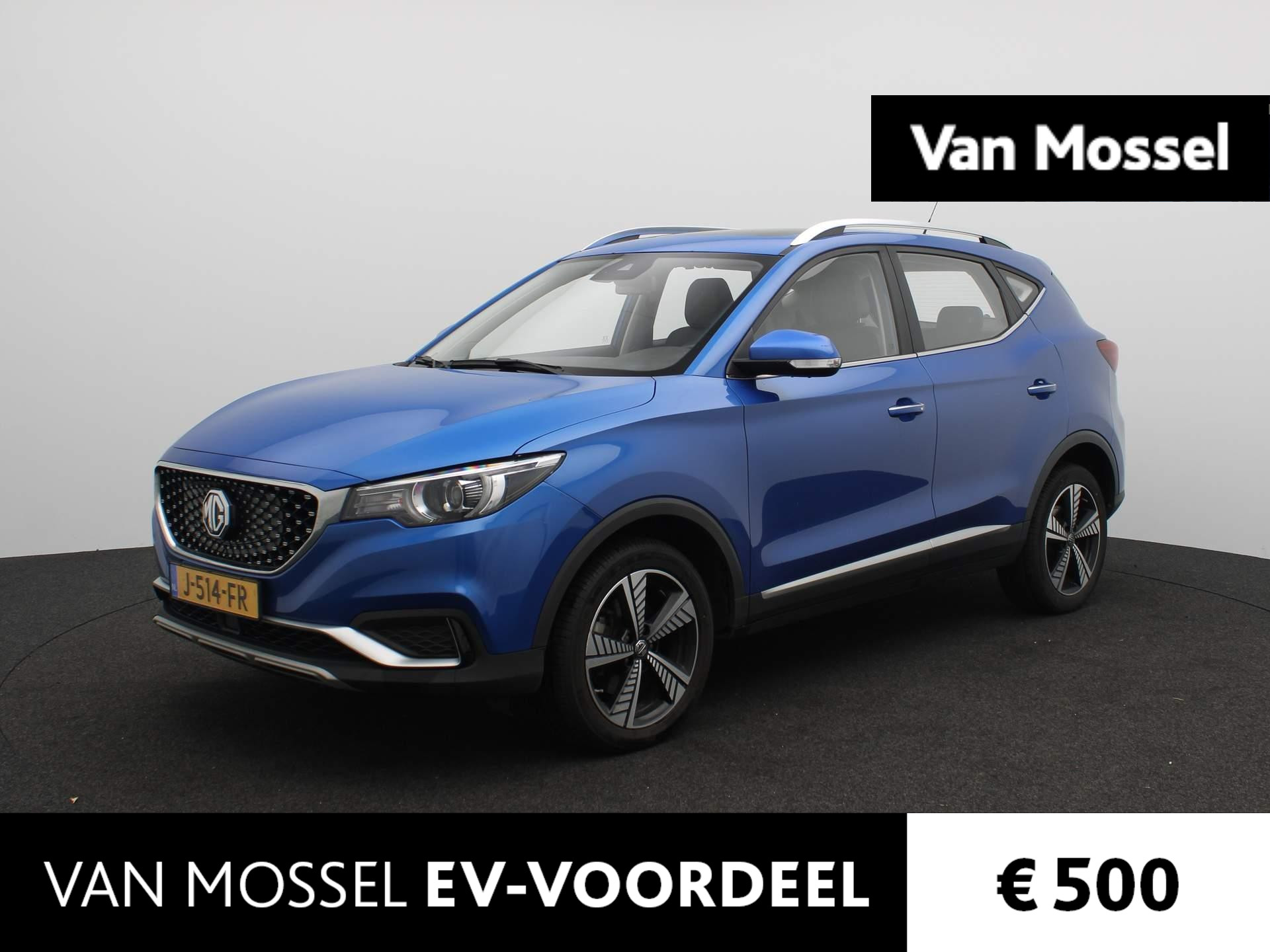 MG ZS-EV Luxury 45 kWh | 1e-Eigenaar | Navi | Panoramadak | Leder | Camera | Apple CarPlay |