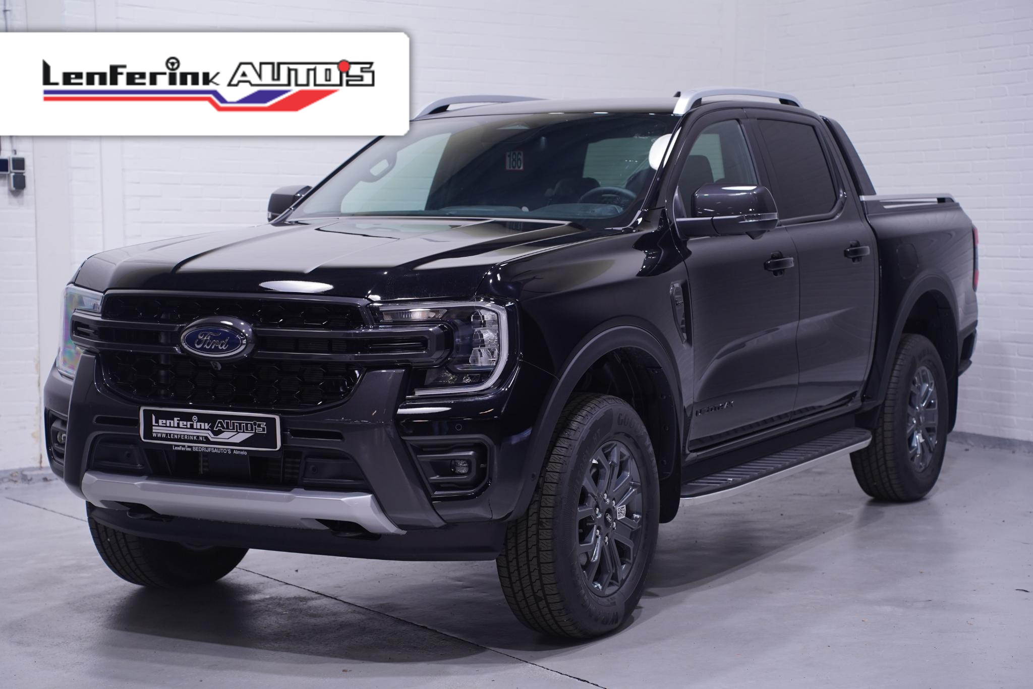 Ford Ranger 2.0 TDCi 205 pk Wildtrack Aut. 2-Zits Navi, LED Leder Zwart, 360 Camera, Adapt. Cruise, 18" LMV, Trekhaak 3.500 kg, Nieuw