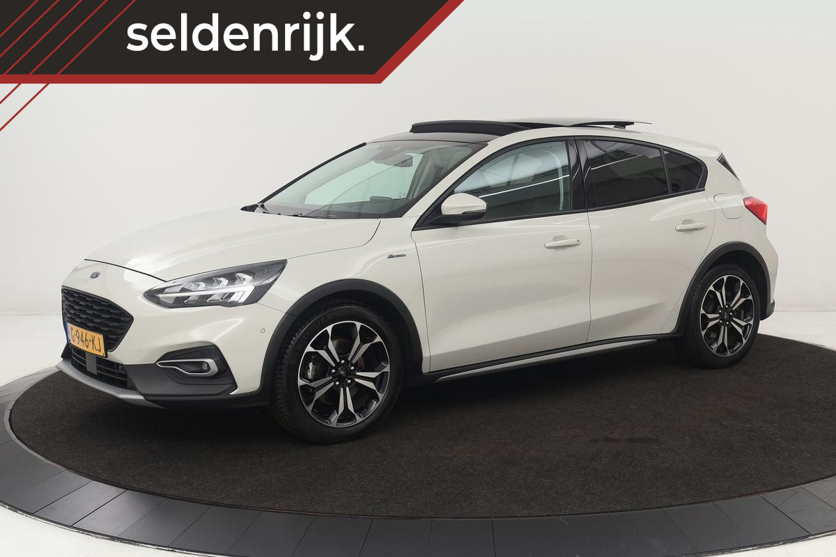 Ford Focus 1.5 EcoBoost Active | Panoramadak | Stoel & stuurverwarming | Trekhaak | Adaptive cruise | Camera | Full LED | Keyless | Carplay | Comfortstoelen | Bang & Olufsen Sound | Climate control