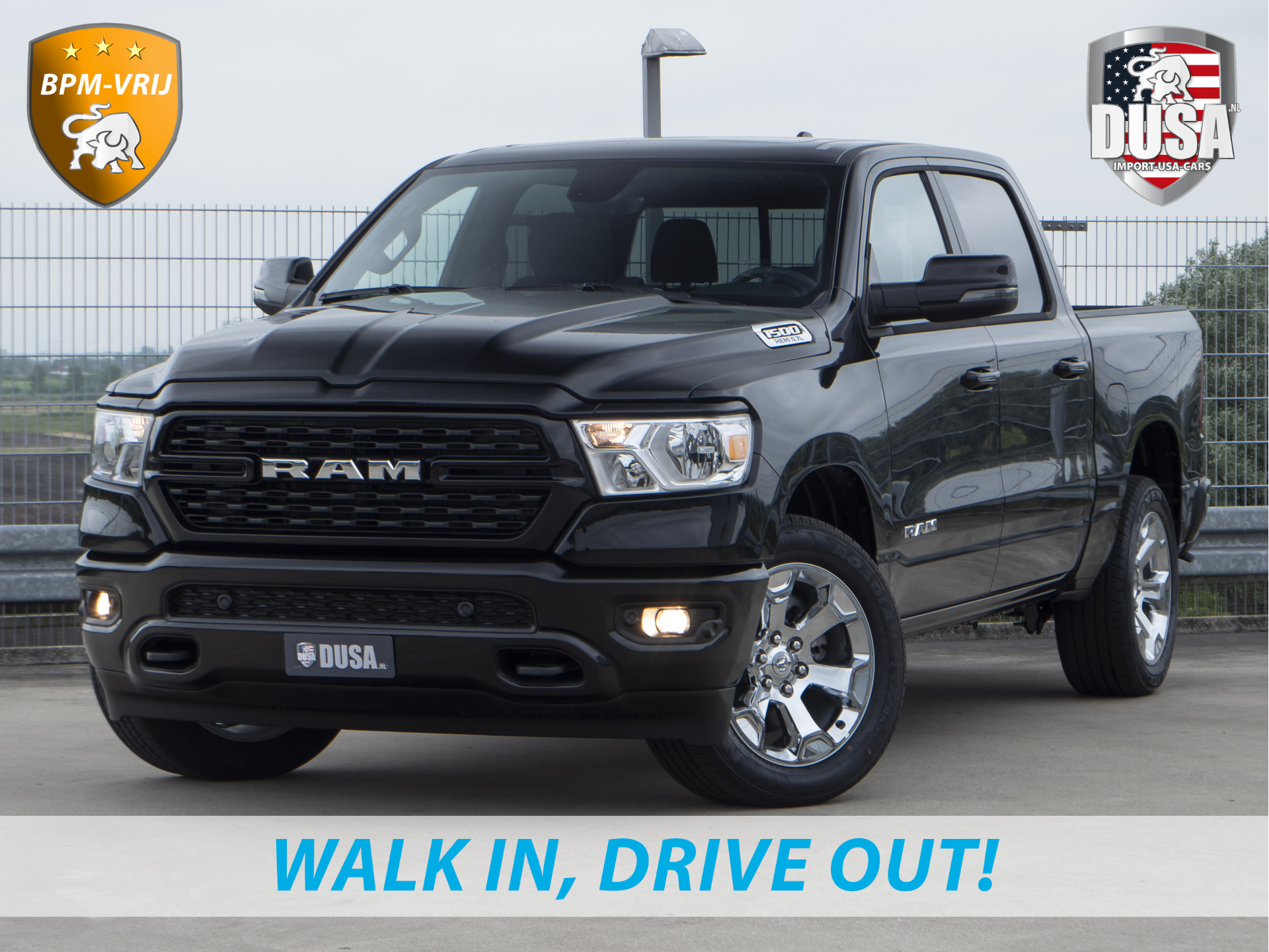 Dodge Ram 1500 | Big Horn Sport | 5.7 V8 | 4x4 | BPM-VRIJ Nieuw binnen! | Sport | HEMI V8 | Getoonde accessoires zijn verkrijgbaar tegen meerprijs