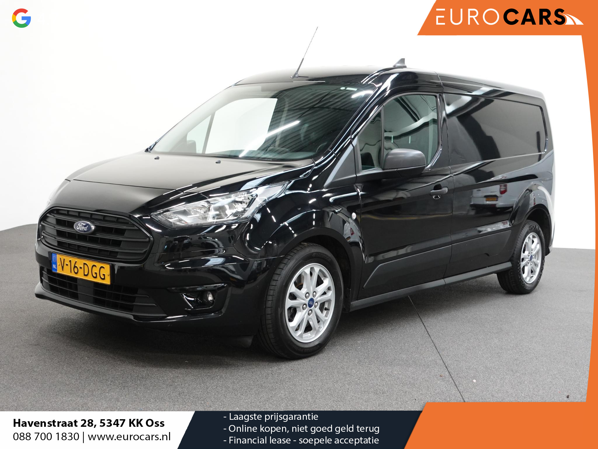 Ford Transit Connect 100pk Automaat L2 Trend Navigatie Camera Parkeersensoren Cruise control 3 Zits