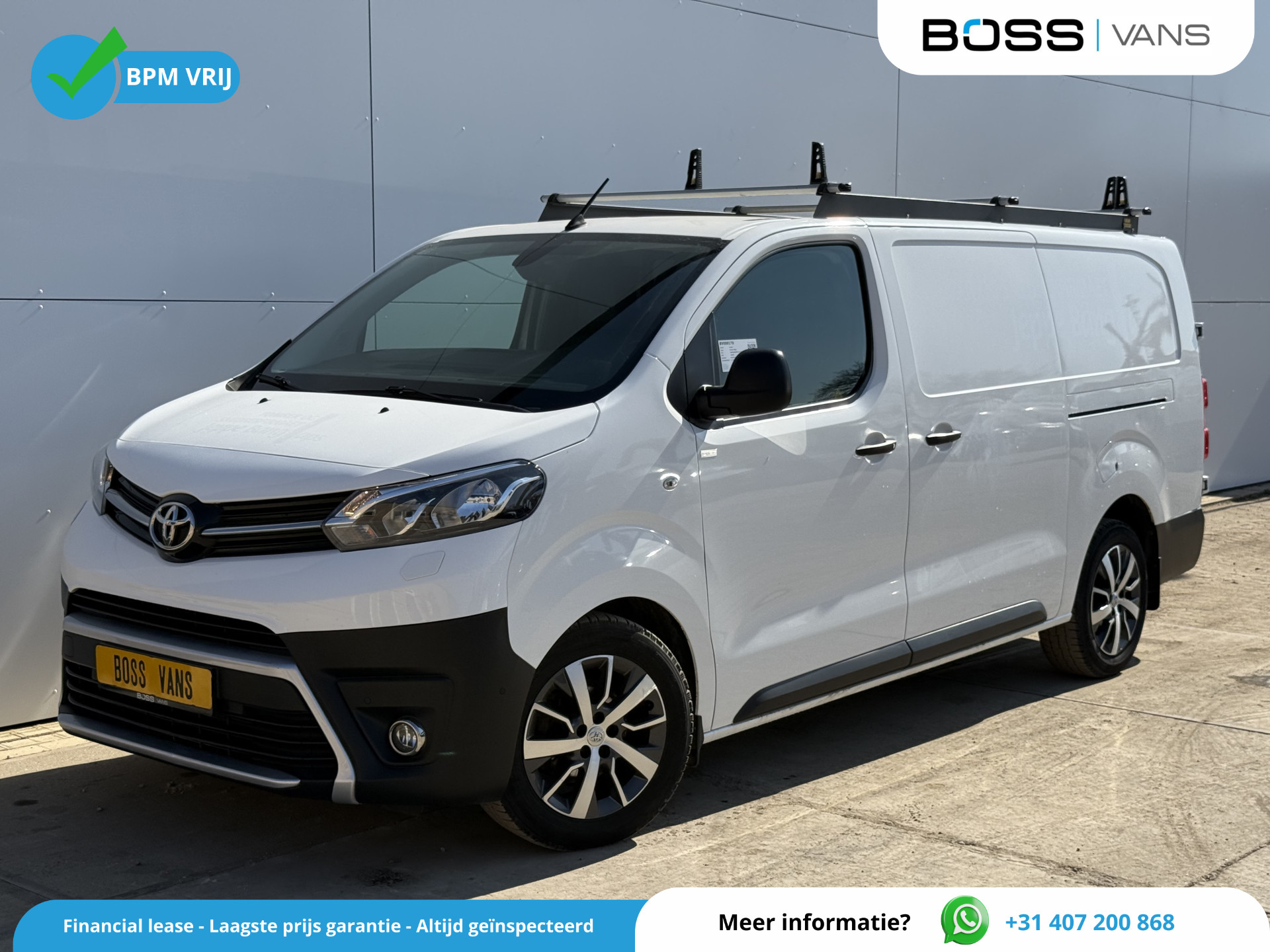 Toyota ProAce Long Worker 180pk Automaat L3 Dubbele Schuifdeur Navigatie Airco Cruise Control Imperiaal