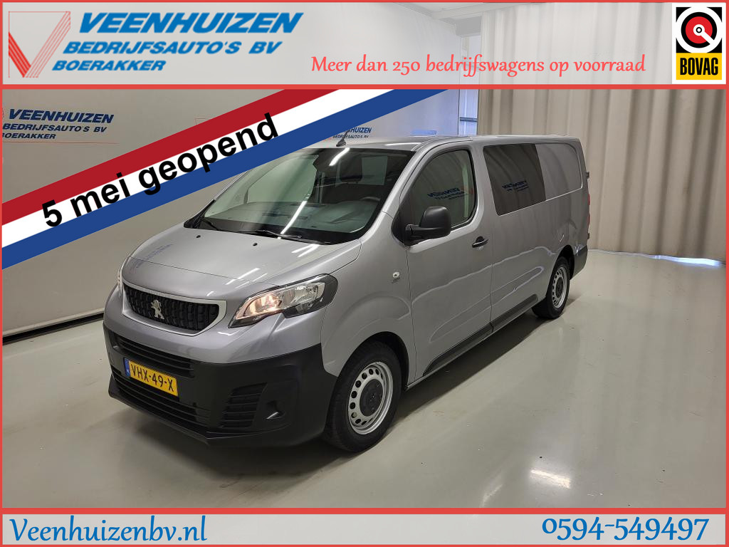 Peugeot Expert 2.0BlueHDI L3/H1 Dubbele Cabine Euro 6!