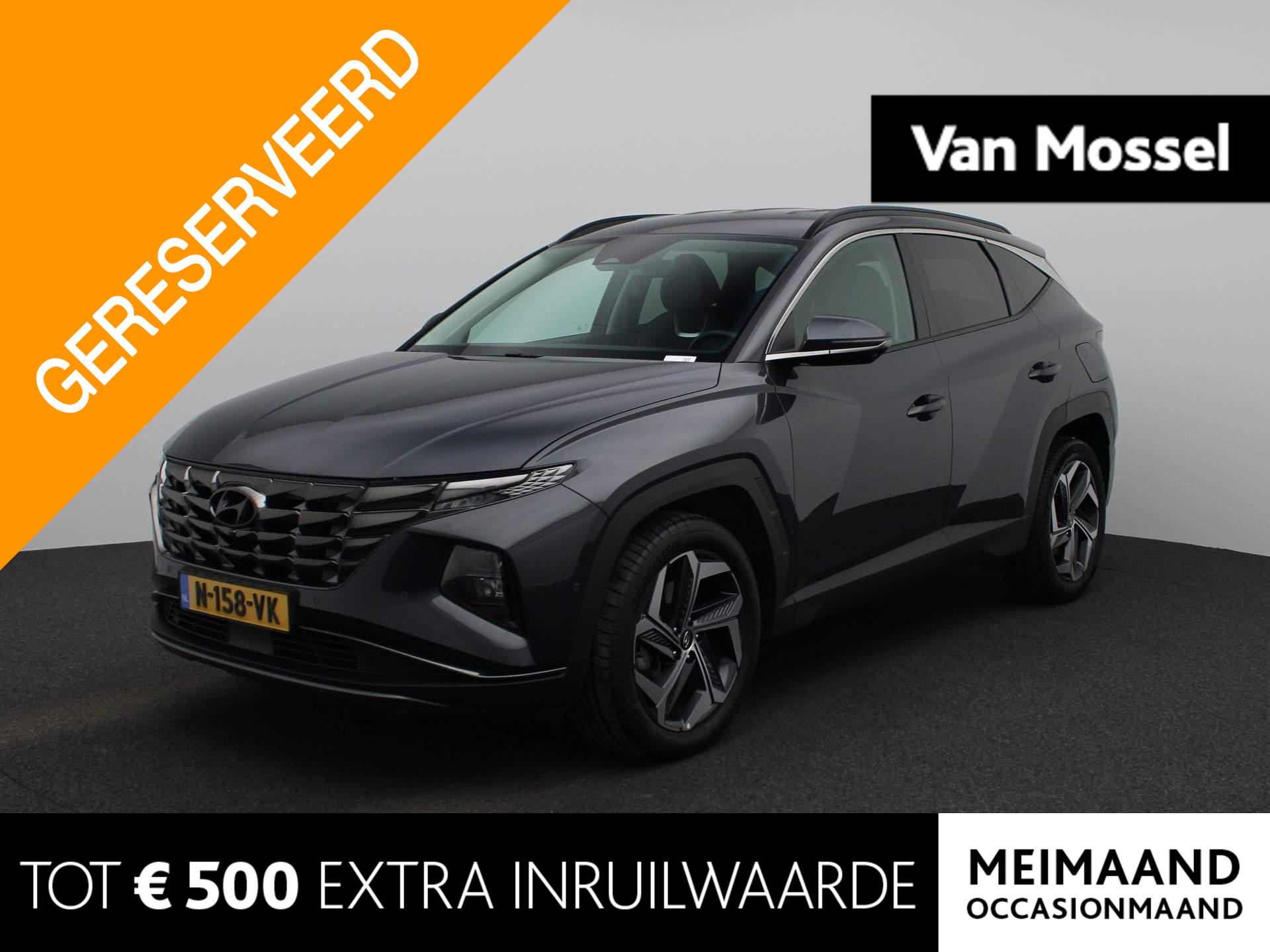 Hyundai Tucson Hybrid 1.6 T-GDI HEV Premium | Leder | Achteruitrijcamera | Parkeersensoren | Stoelverwarming | Stuurverwarming |