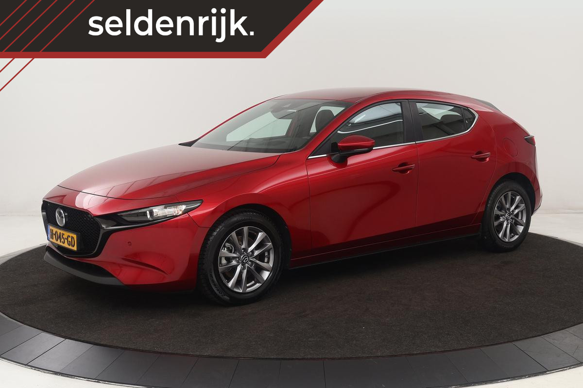 Mazda 3 2.0 SkyActiv-X Comfort | Stoel & stuurverwarming | Head-Up | Adaptive cruise | Camera | Carplay | BOSE Sound | Full LED | Navigatie