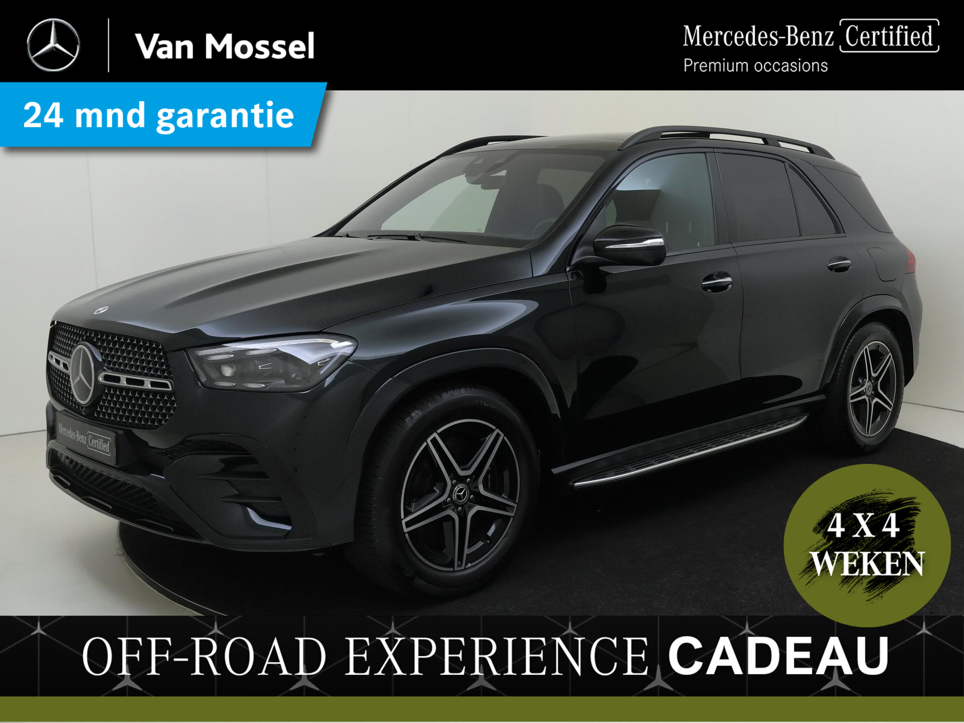 Mercedes-Benz GLE 400e AMG-Line 400 e 4MATIC AMG Line / Stoelverwarming / 360Graden-Camera / Panaroma-schuifdak / Memory-Stoelen / Night-Pakket /