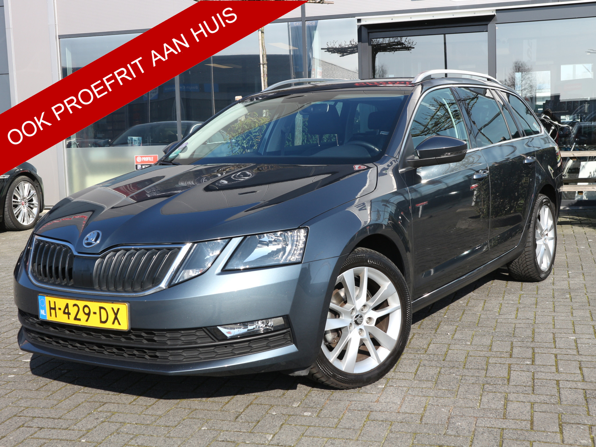 Škoda Octavia Combi 1.0 TSI Gr. Clever Edition TREKHAAK AUTOMAAT CLIMA NAVI