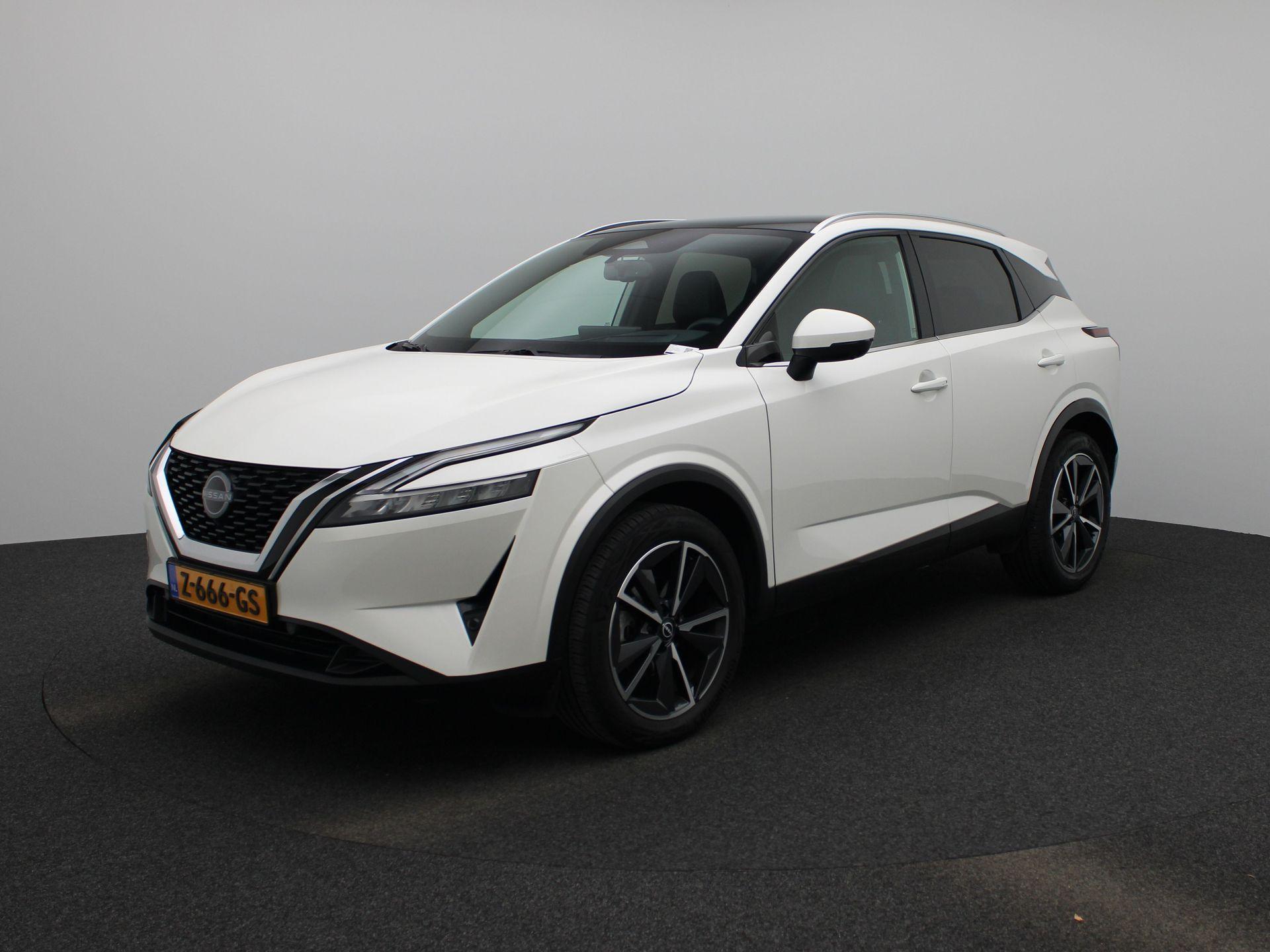 Nissan QASHQAI 1.3 MHEV Xtronic Tekna BTW| AUTOMAAT | OCCASION LEASE MOGELIJK op aanvraag| Navi | Panoramadak | 360 Camera| Cruise & Climate control|