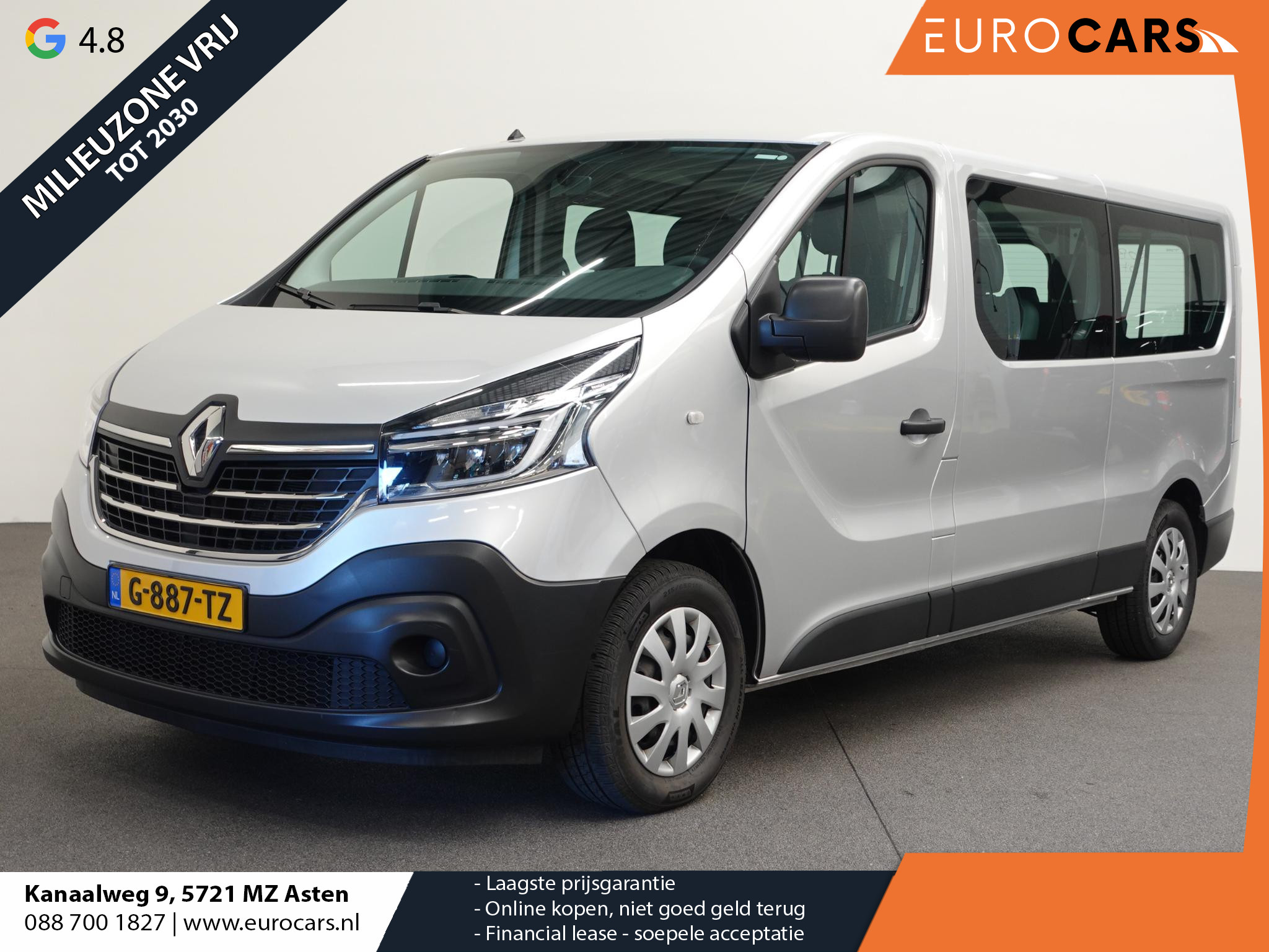 Renault Trafic Passenger 2.0 dCi 120 L2H1 9 Persoons Airco Bluetooth  Led  Parkeersensoren