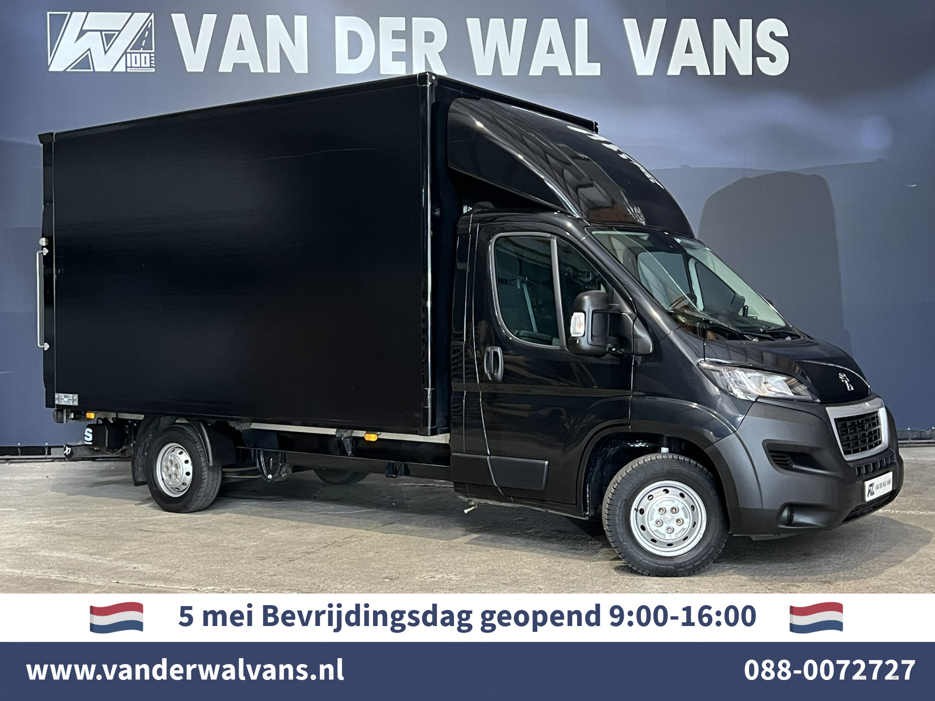 Peugeot Boxer 2.0 BlueHDI 141pk Bakwagen Laadklep Euro6 Airco | Camera | Cruisecontrol | Chauffeursstoel Bijrijdersbank