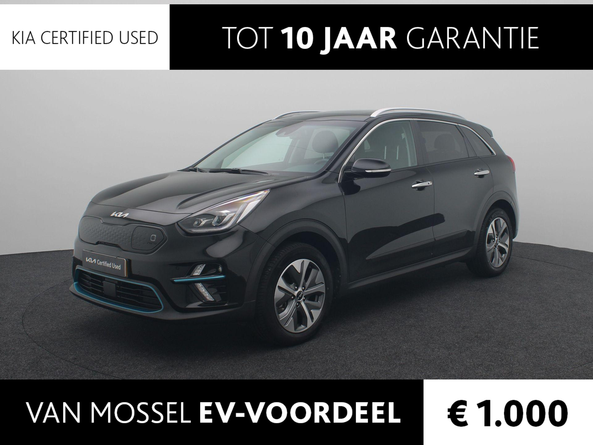 Kia e-Niro DynamicPlusLine 64 kWh | 3-Fase | Stoel & Stuur verwarming | Navigatie | Climate Control | Cruise Control | Parkeer Sensoren | Parkeer Camera