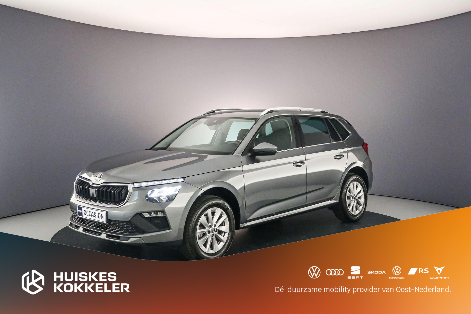 Škoda Kamiq Business Edition 1.0 TSI 115pk DSG Automaat Adaptive cruise control, Navigatie, Achteruitrijcamera, LED verlichting, Stoelverwarming, Parkeersensoren