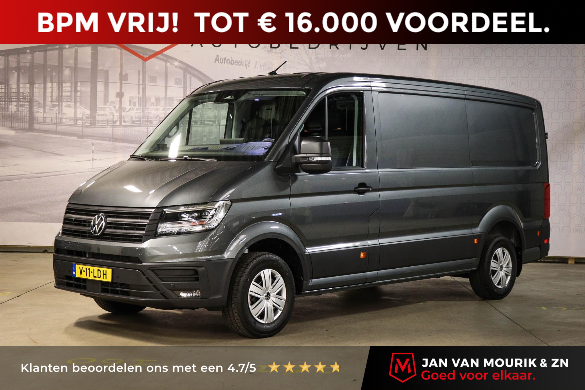 Volkswagen Crafter 35 2.0 TDI L3H2 Trendline | ERGO COMFORT | LED | CLIMA | DAB | CAMERA | STOELVERWARMING