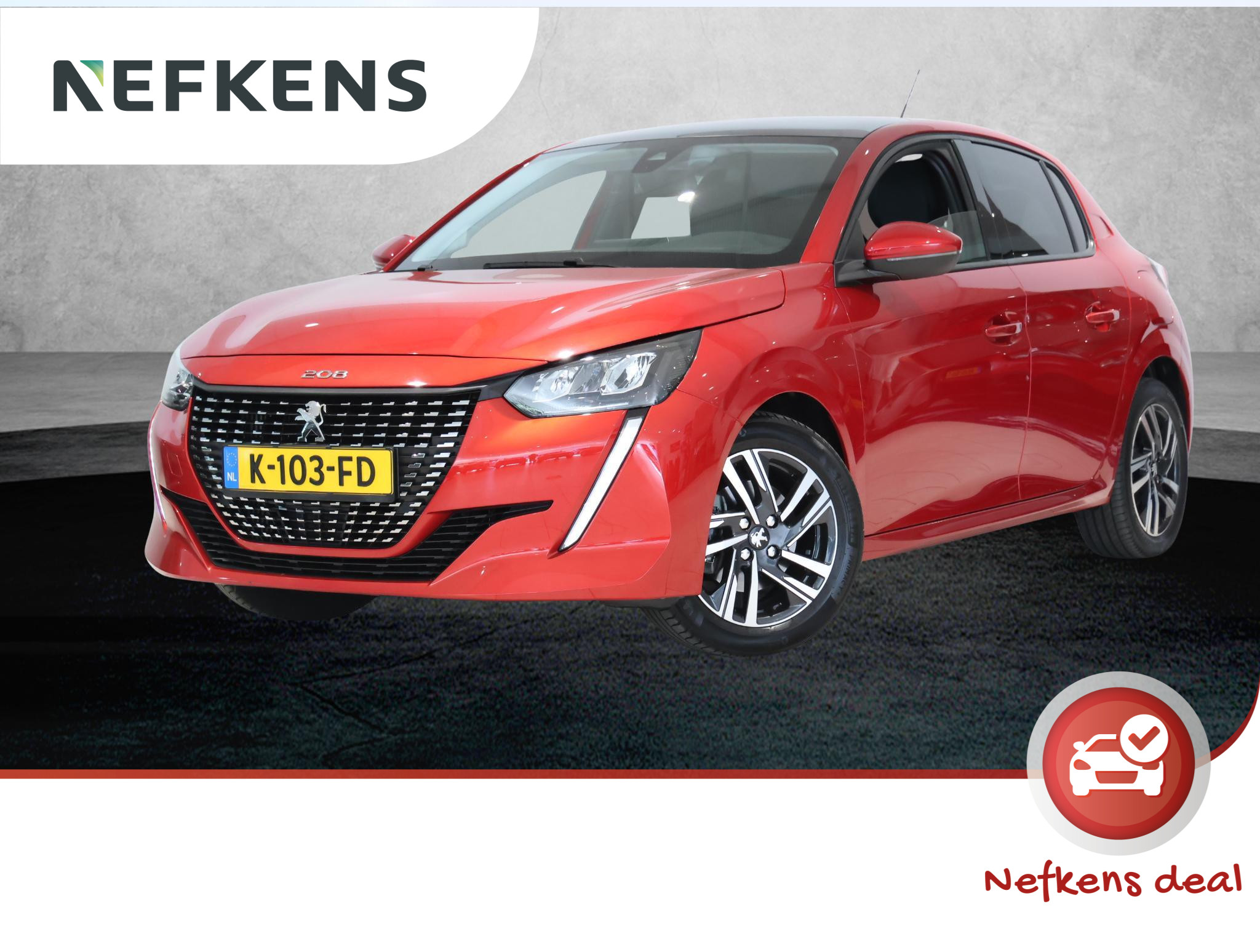 Peugeot 208 1.2 100 pk Allure | Panoramadak | Achteruitrijcamera | Keyless Entry