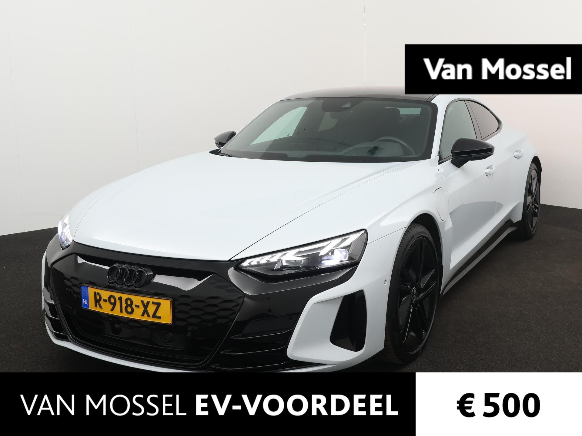 Audi e-tron GT 93 kWh 476 PK | Automaat | Navigatie | 360 Camera | Glazen panoramadak | Bang & Olufsen | Adaptive Air Suspension | Stoelverwarming | Virtual cockpit | LED | Lichtmetalen velgen | Climate Control | Privacy glass |